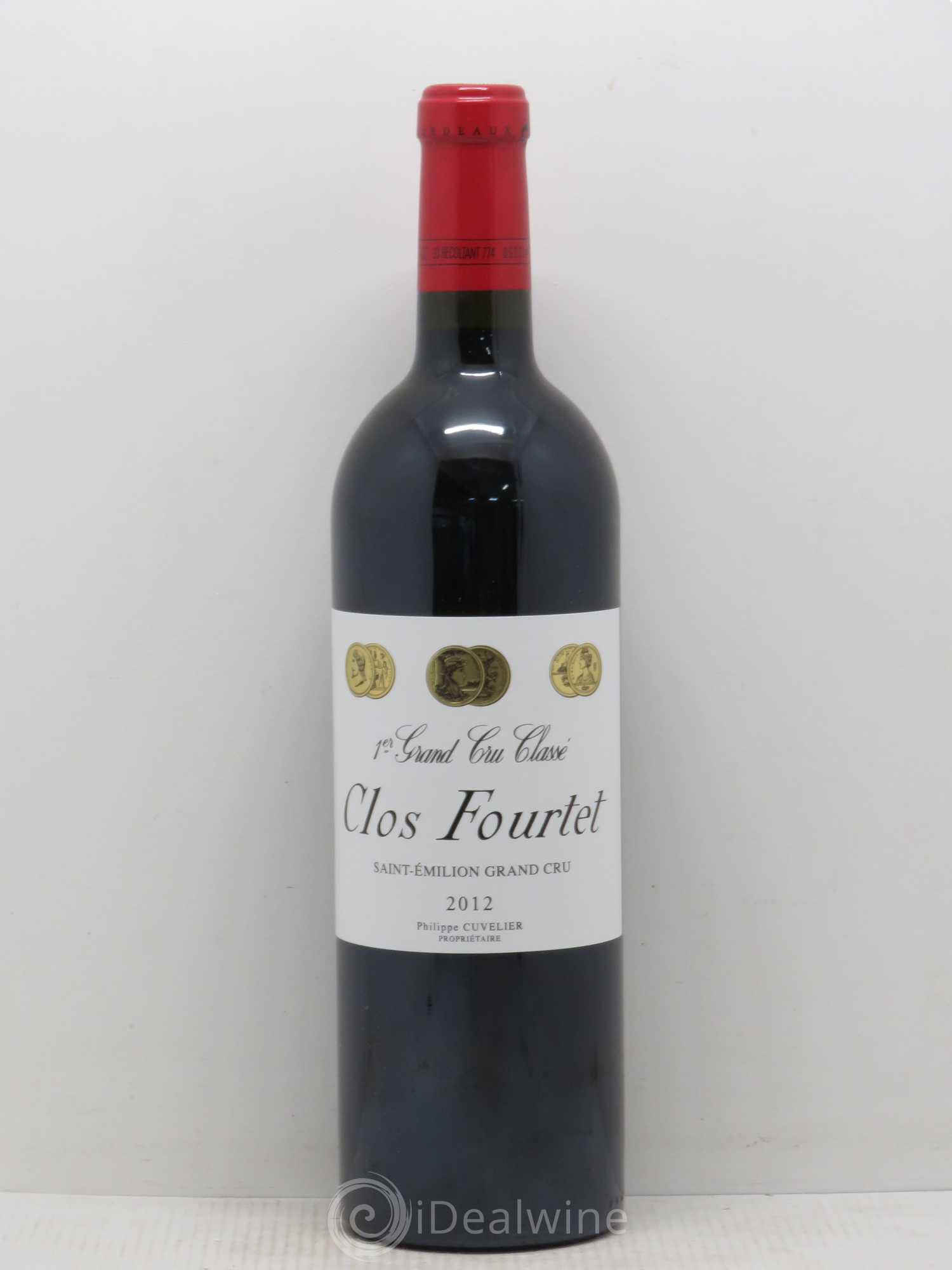 Clos Fourtet 1er Grand Cru Classé B 2012 - Lot de 1 bouteille - 0