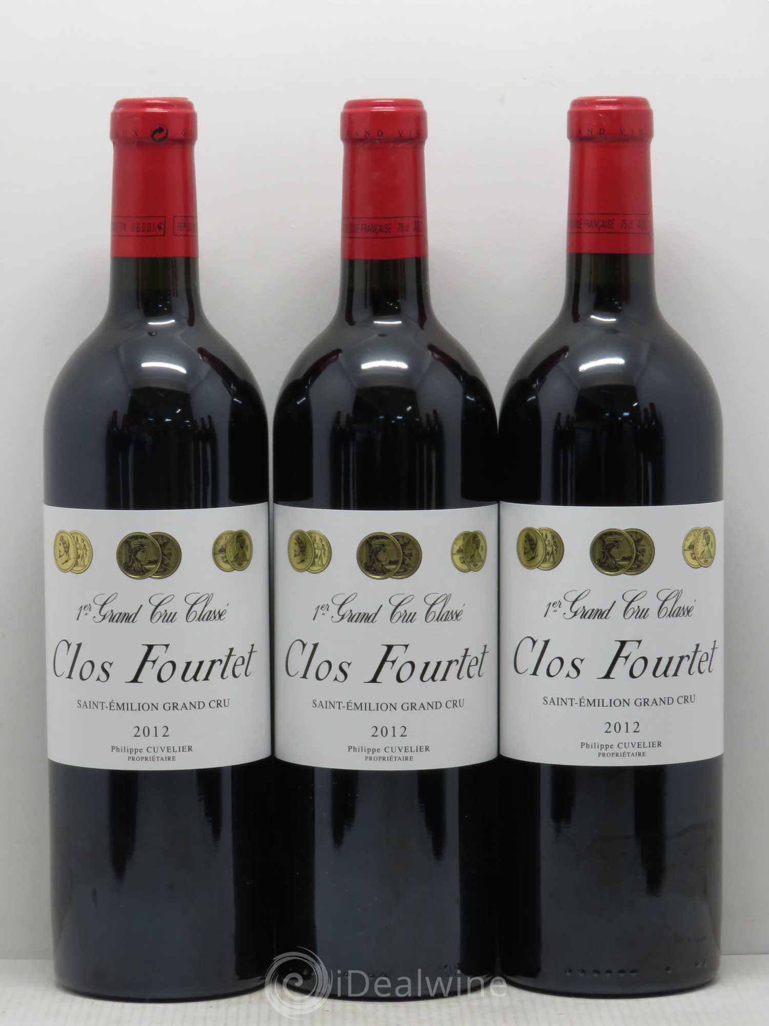 Clos Fourtet 1er Grand Cru Classé B 2012 - Posten von 12 Flaschen - 1