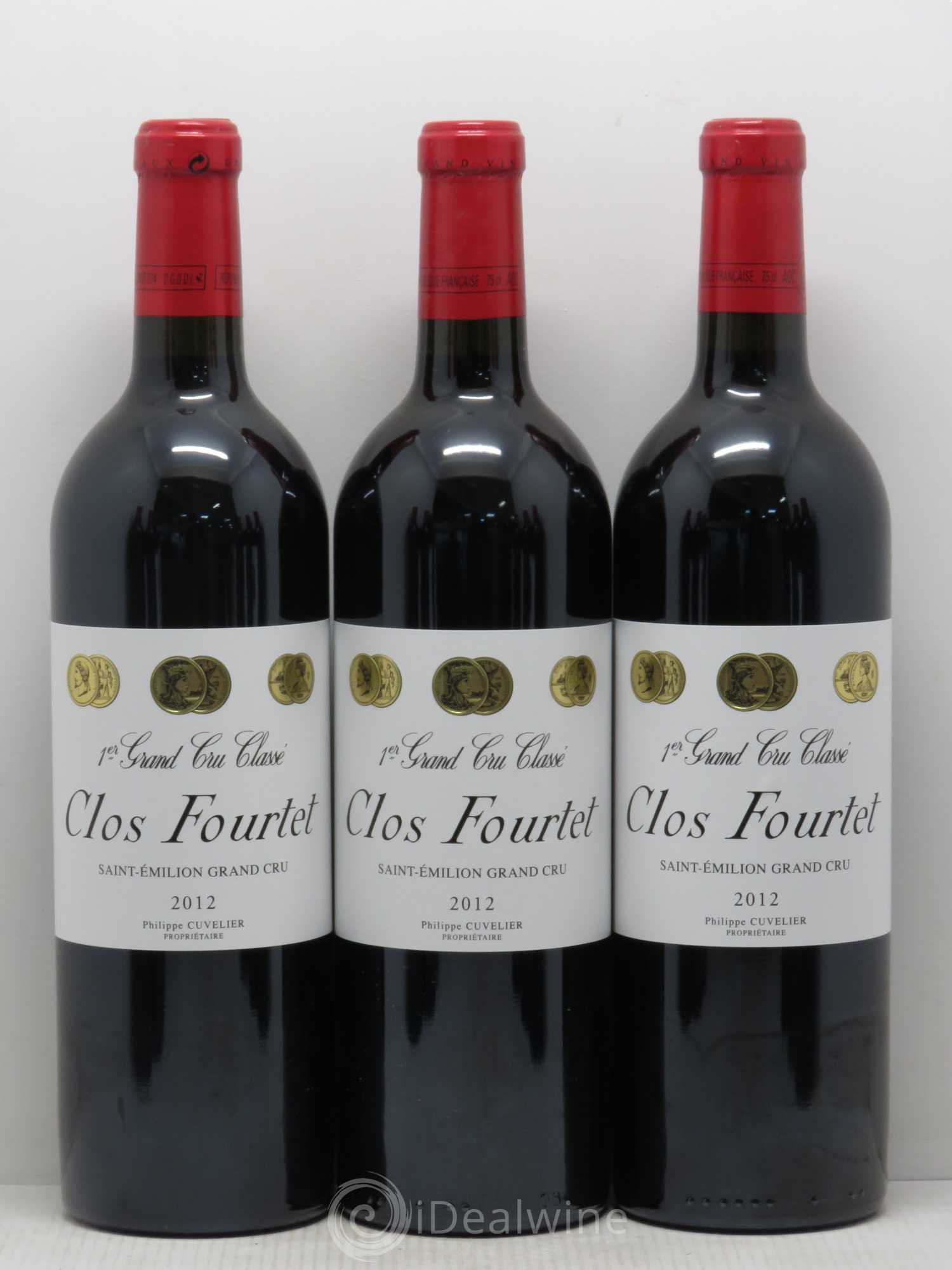 Clos Fourtet 1er Grand Cru Classé B 2012 - Posten von 12 Flaschen - 3