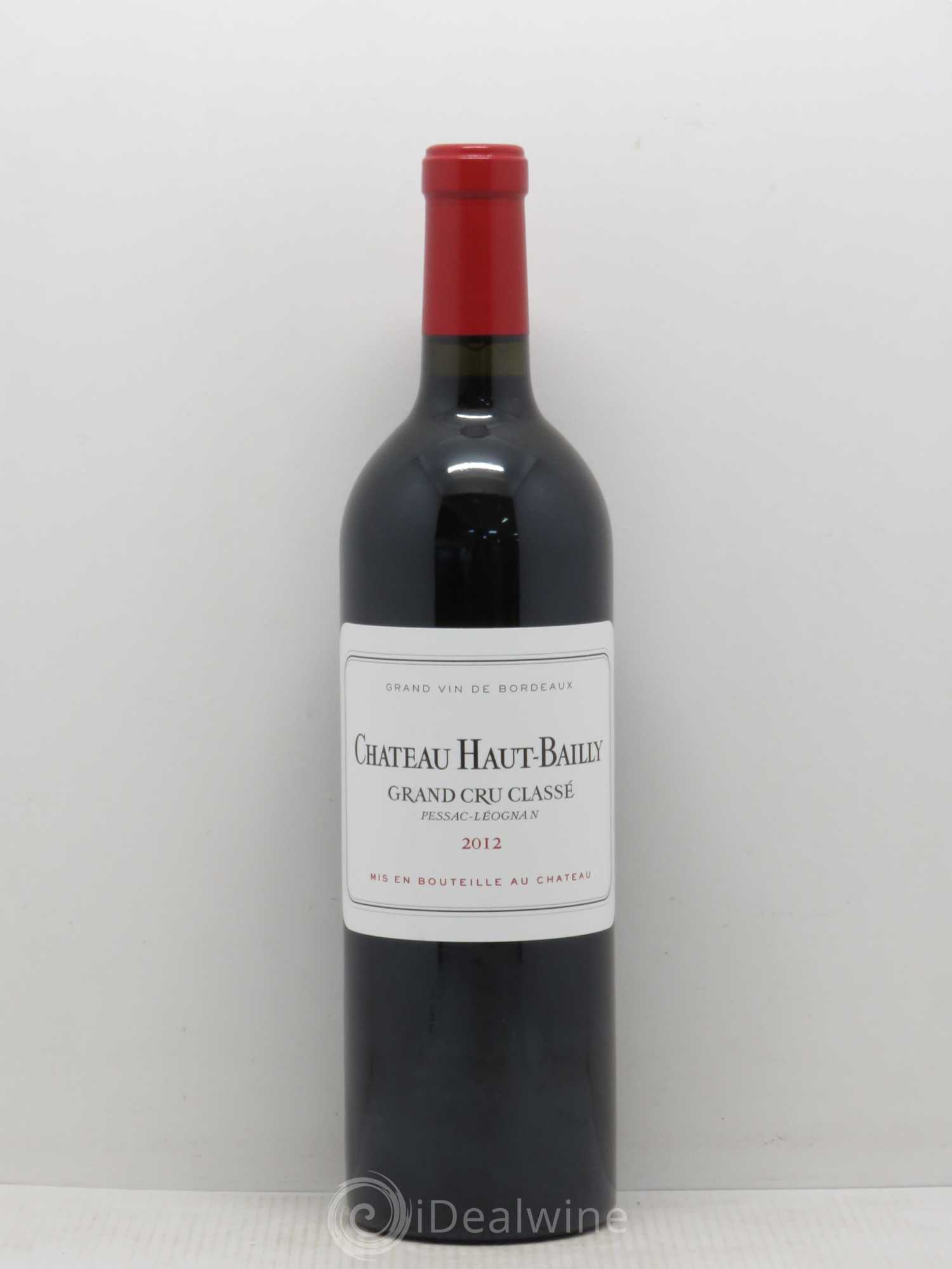 Château Haut-Bailly Cru Classé de Graves 2012 - Lot de 1 bouteille - 0