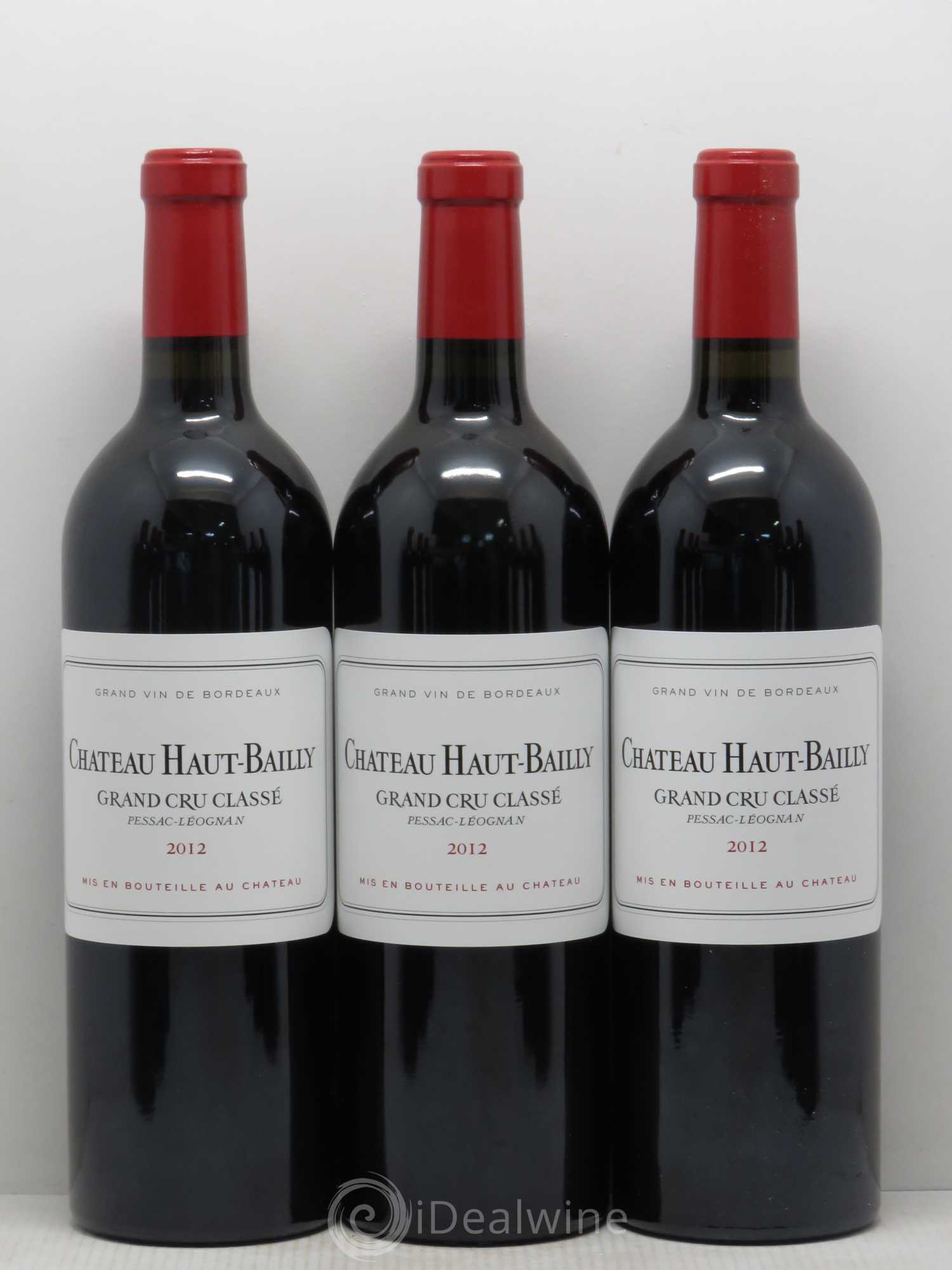Château Haut-Bailly Cru Classé de Graves 2012 - Lot de 12 bouteilles - 1