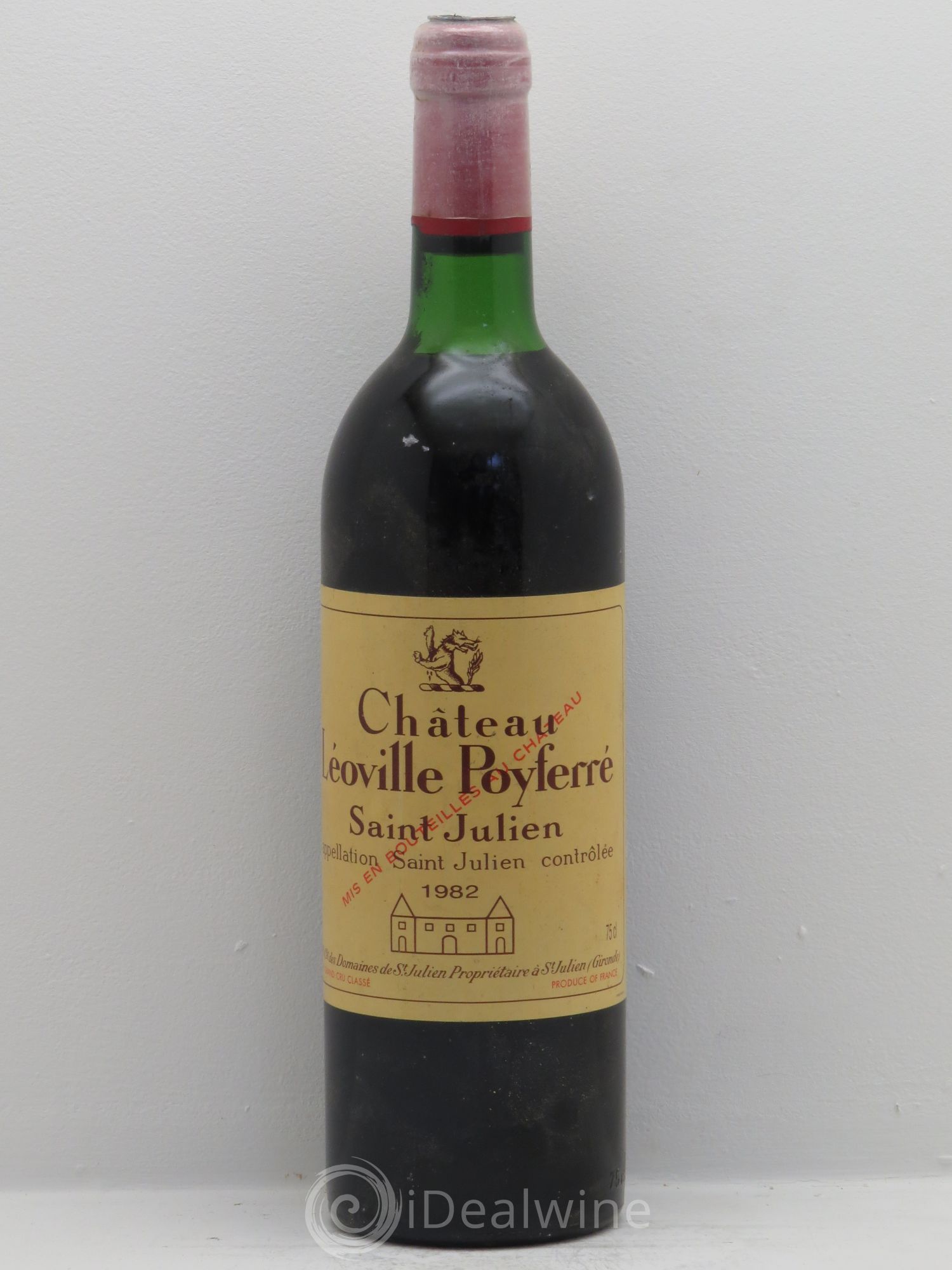 Château Léoville Poyferré 2ème Grand Cru Classé 1982 - Lot de 1 bouteille - 0