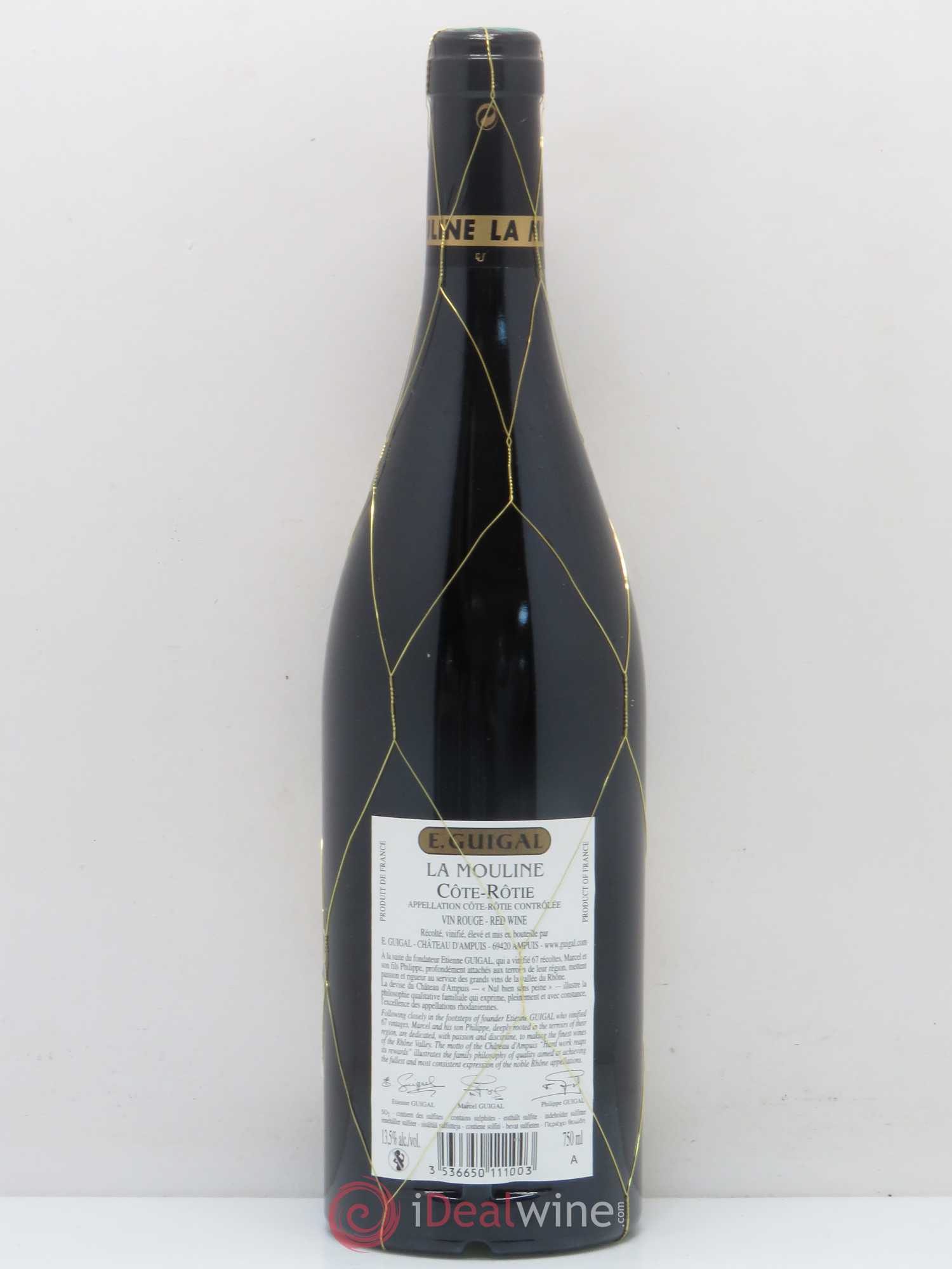 Côte-Rôtie La Mouline Guigal 2010 - Lot de 1 bouteille - 1