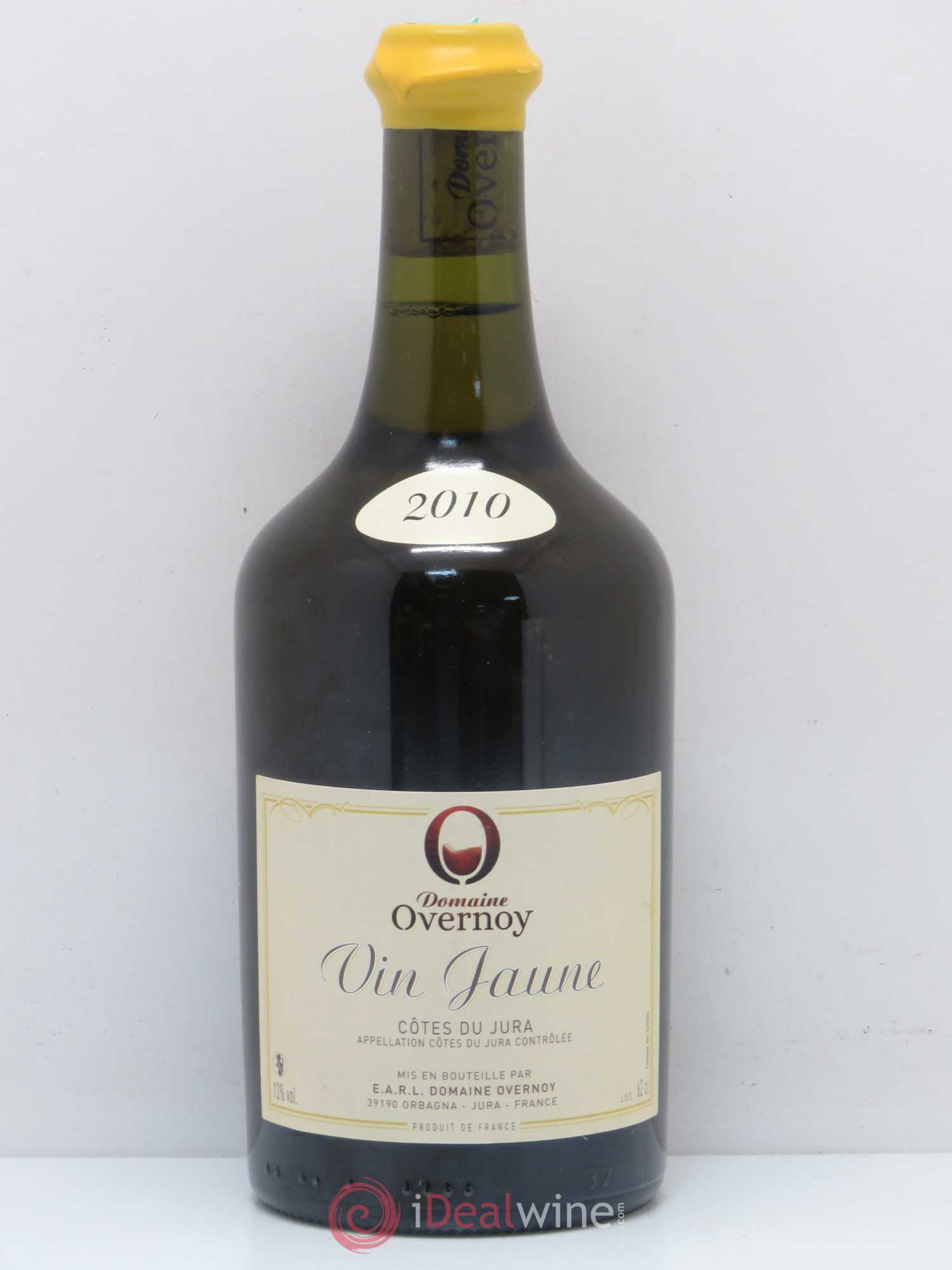 Arbois Vin Jaune Guillaume Overnoy (neveu de Pierre Overnoy) 2010 - Posten von 1 Flasche - 0