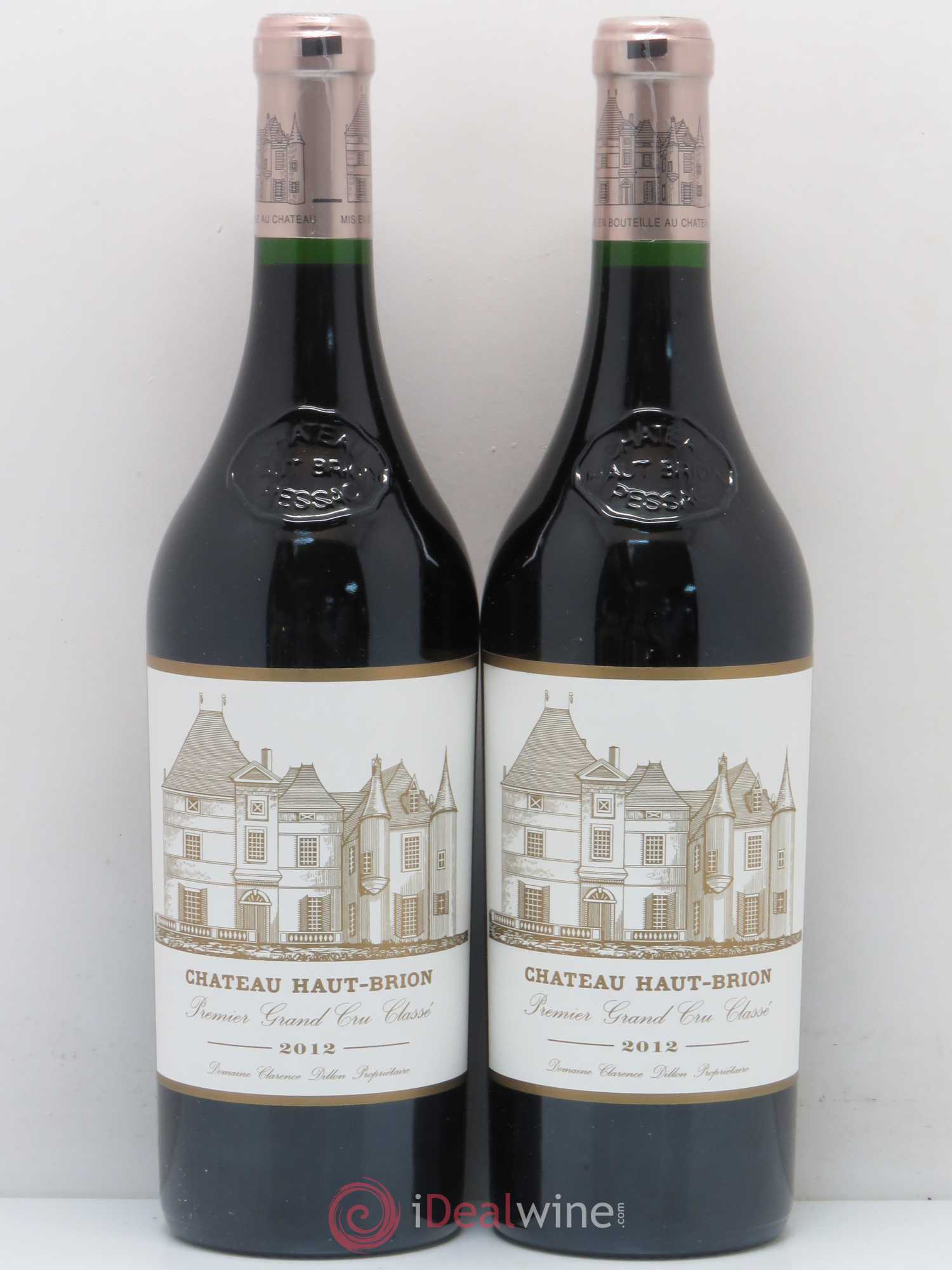 Château Haut Brion 1er Grand Cru Classé 2012 - Lot de 2 bouteilles - 0