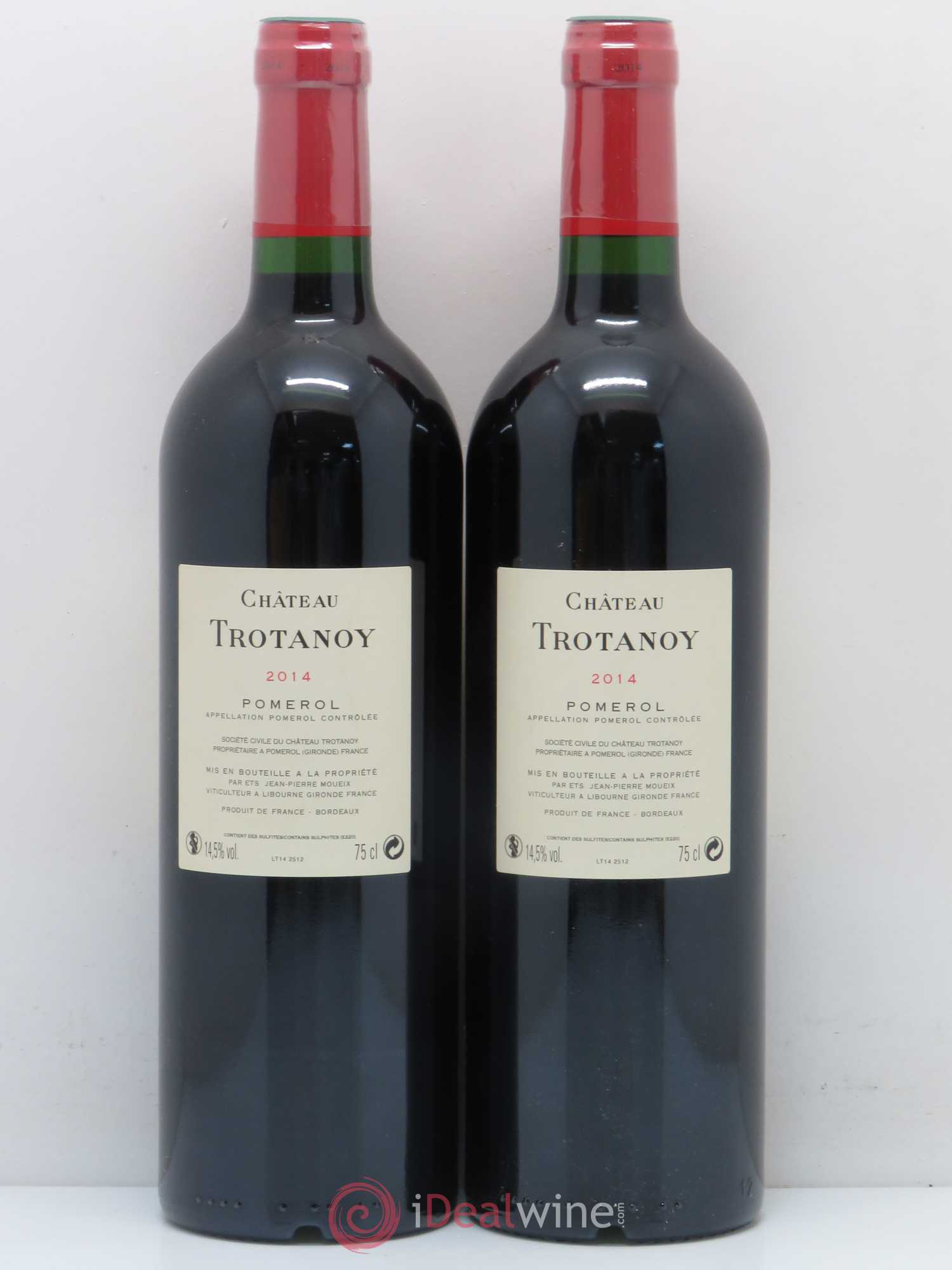 Château Trotanoy 2014 - Lot de 2 bouteilles - 1