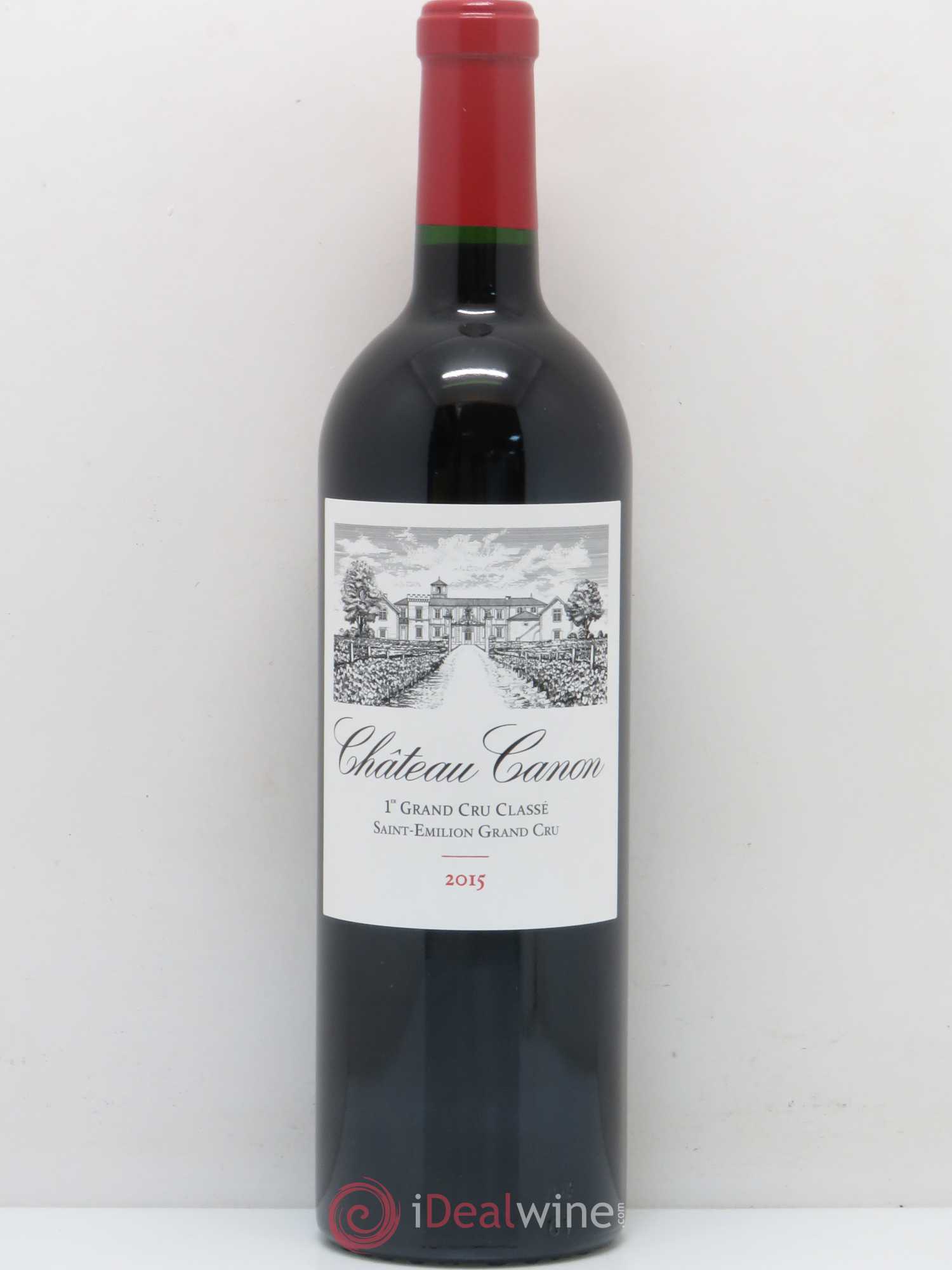 Château Canon 1er Grand Cru Classé B 2015 - Lot de 1 bouteille - 0