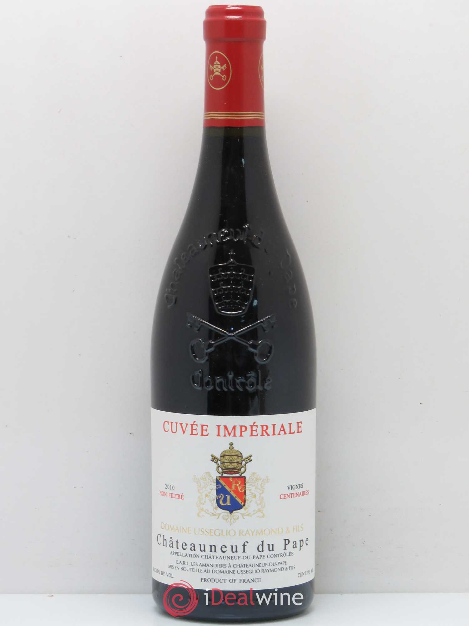 Châteauneuf-du-Pape Cuvée Impériale Raymond Usseglio & Fils (Domaine) 2010 - Lot de 1 bouteille - 0