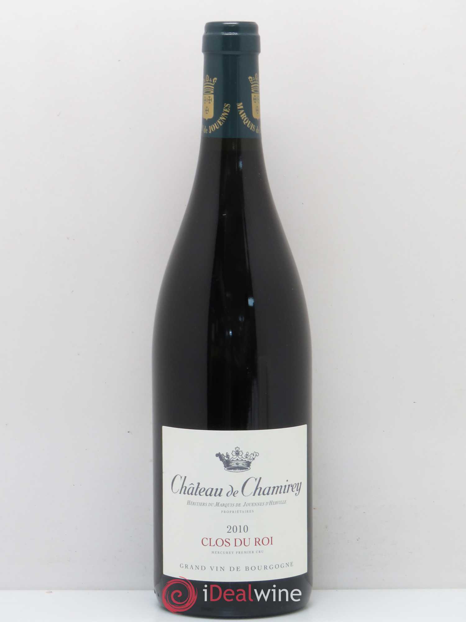 Mercurey 1er Cru Clos du Roi Château de Chamirey 2010 - Lot de 1 bouteille - 0