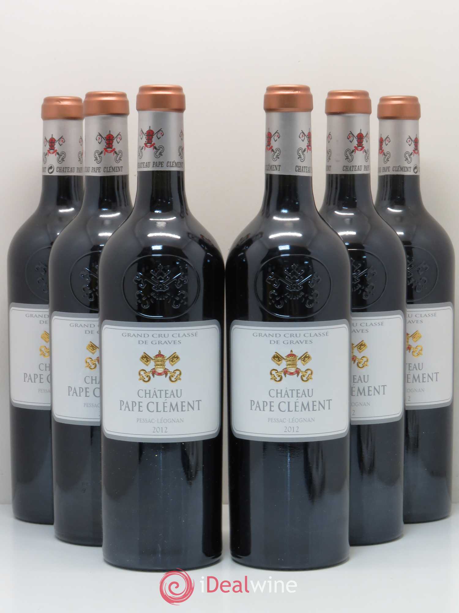 Château Pape Clément Cru Classé de Graves 2012 - Lot de 6 bouteilles - 0