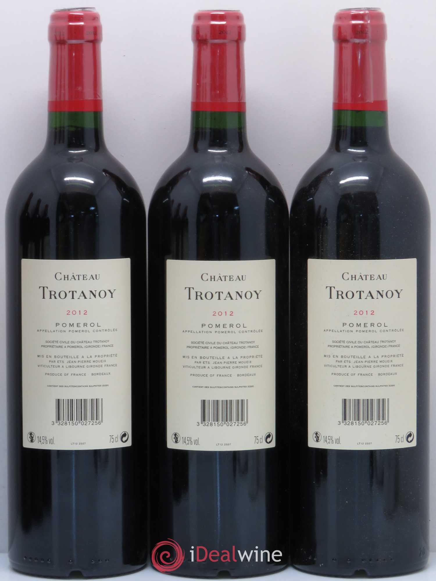 Château Trotanoy 2012 - Lot de 6 bouteilles - 2