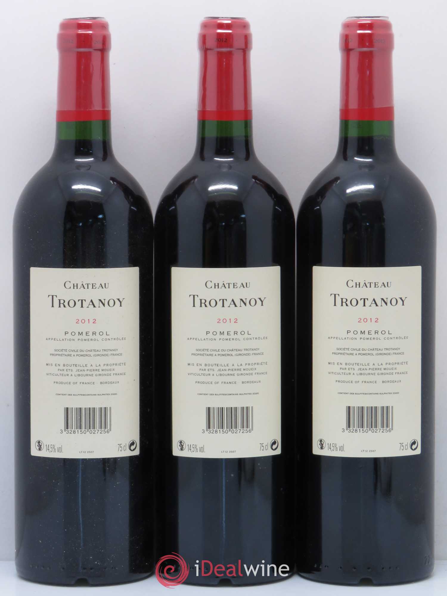 Château Trotanoy 2012 - Lot de 6 bouteilles - 4