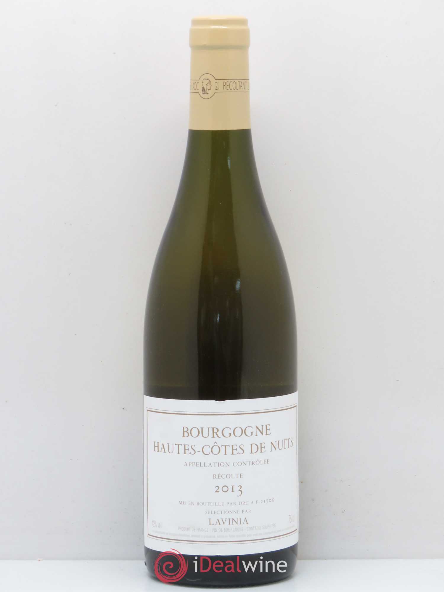 Hautes-Côtes de Nuits mise en bouteillle par le Domaine de la Romanée Conti 2013 - Posten von 1 Flasche - 0