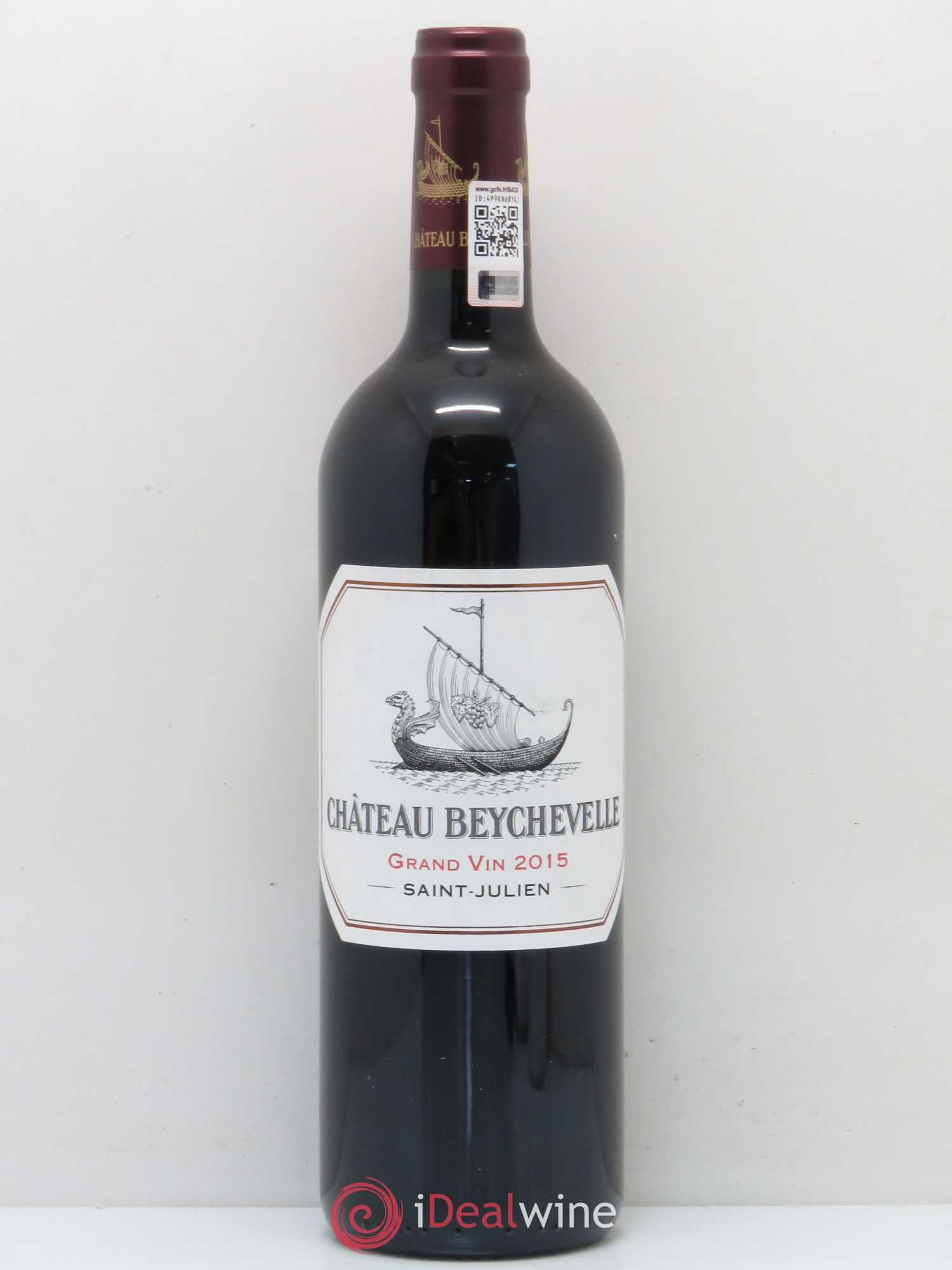 Château Beychevelle 4ème Grand Cru Classé 2015 - Lot de 1 bouteille - 0