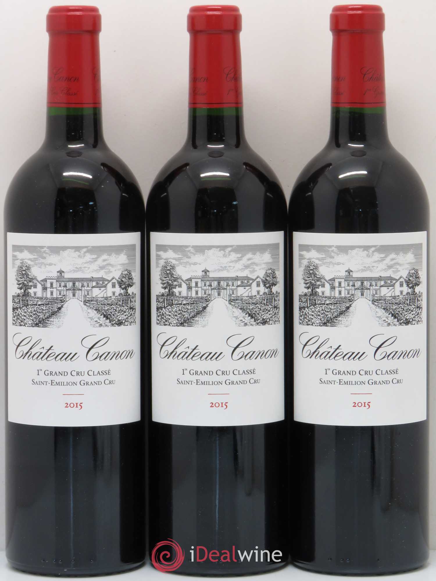 Château Canon 1er Grand Cru Classé B 2015 - Lot de 6 bouteilles - 2
