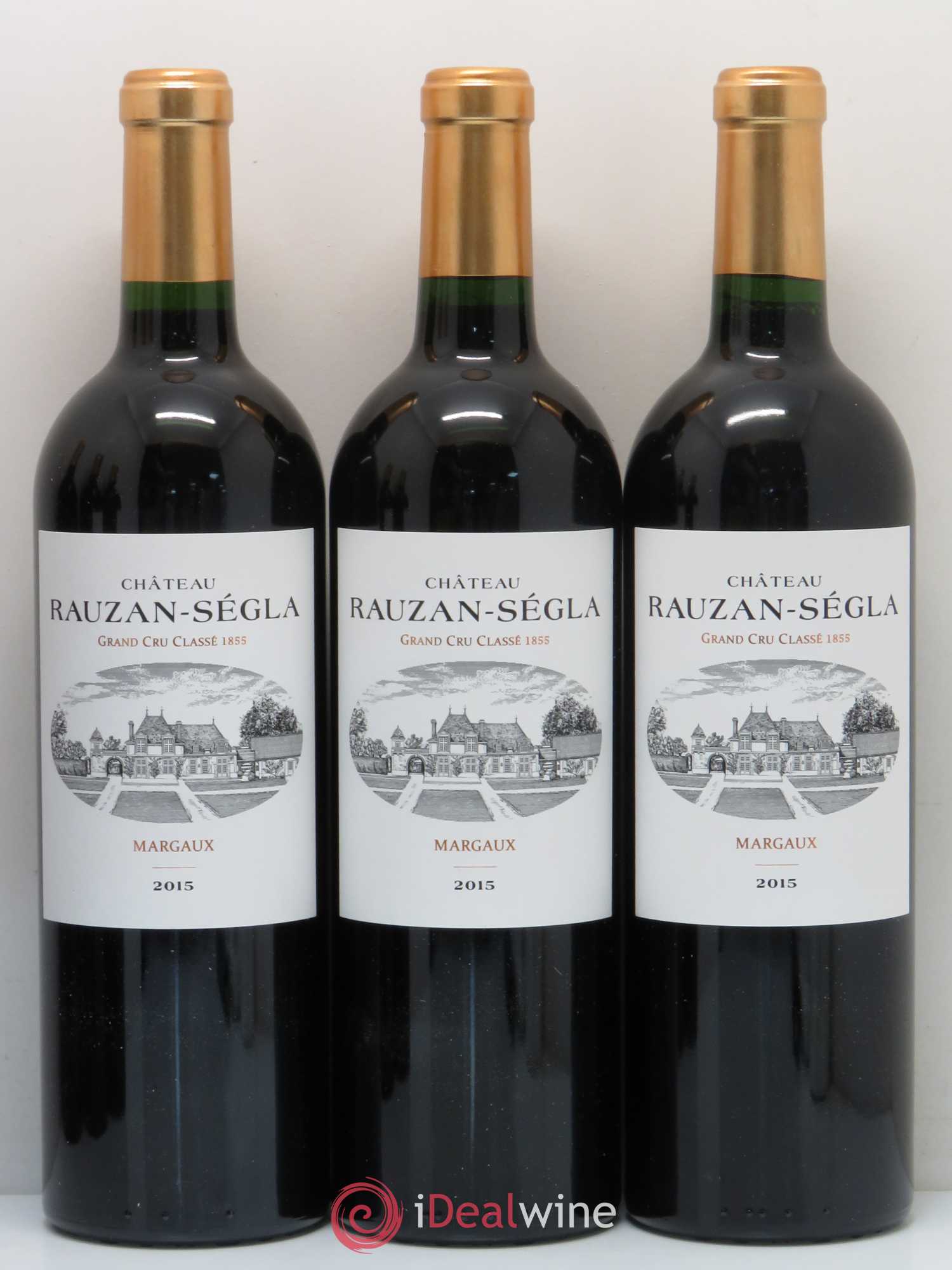 Château Rauzan Ségla Grand Cru Classé 2015 - Lot de 6 bouteilles - 1