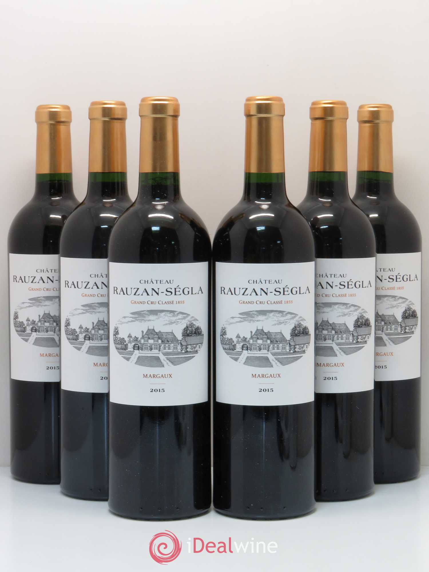 Château Rauzan Ségla Grand Cru Classé 2015 - Lot de 6 bouteilles - 0