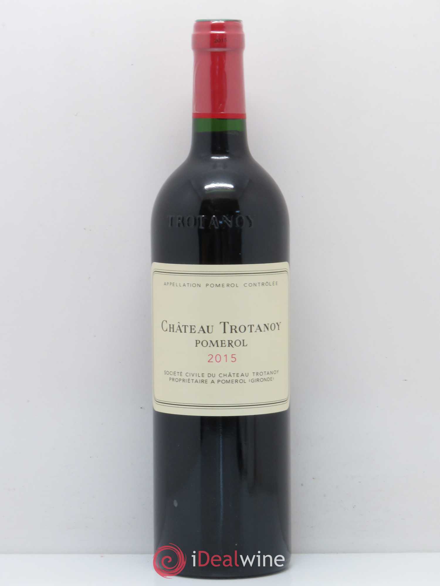 Château Trotanoy 2015 - Lot de 1 bouteille - 0