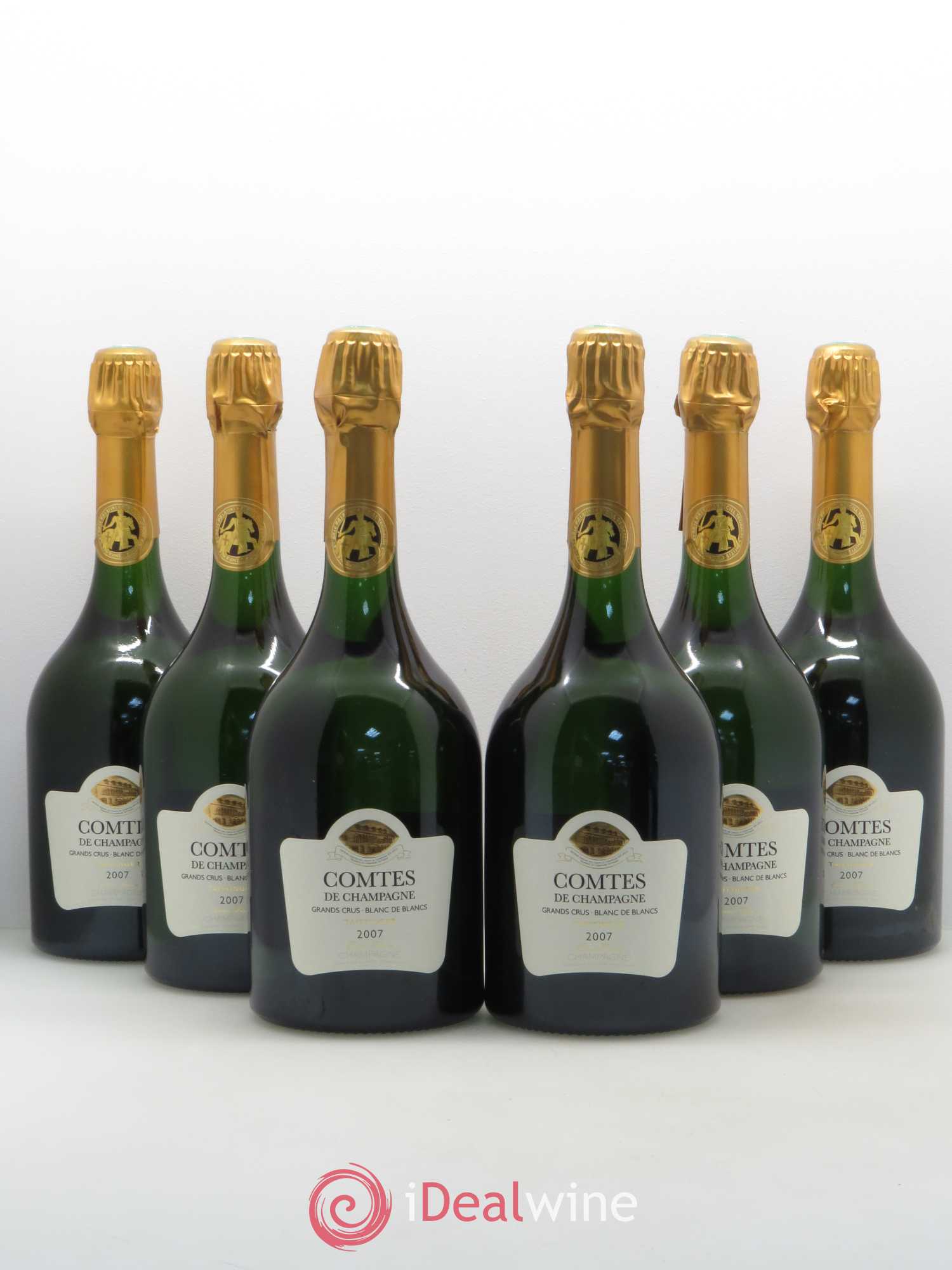 Comtes de Champagne Taittinger 2007 - Lot de 6 bouteilles - 0