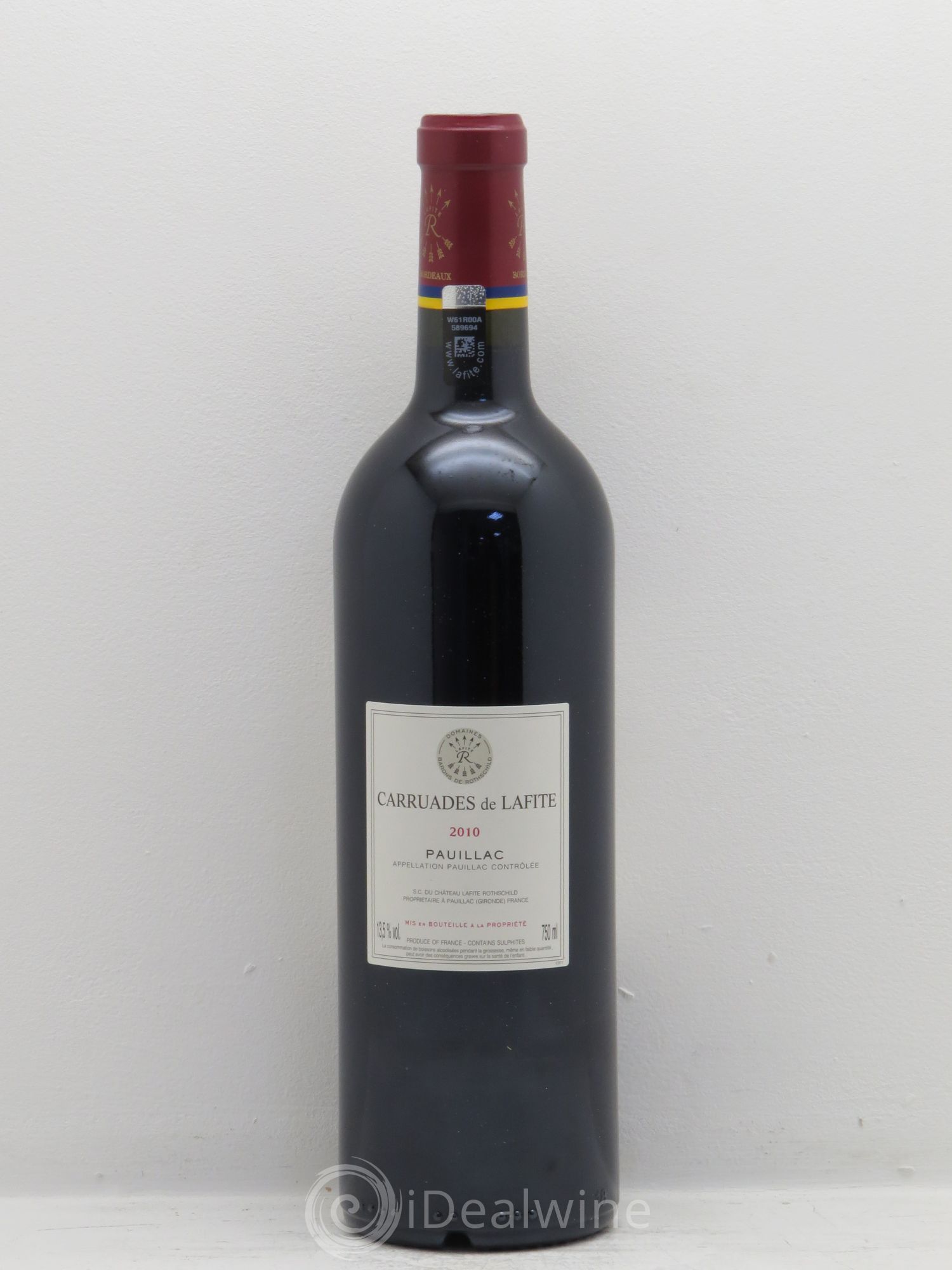 Carruades de Lafite Rothschild Second Vin 2010 - Lot de 6 bouteilles - 1
