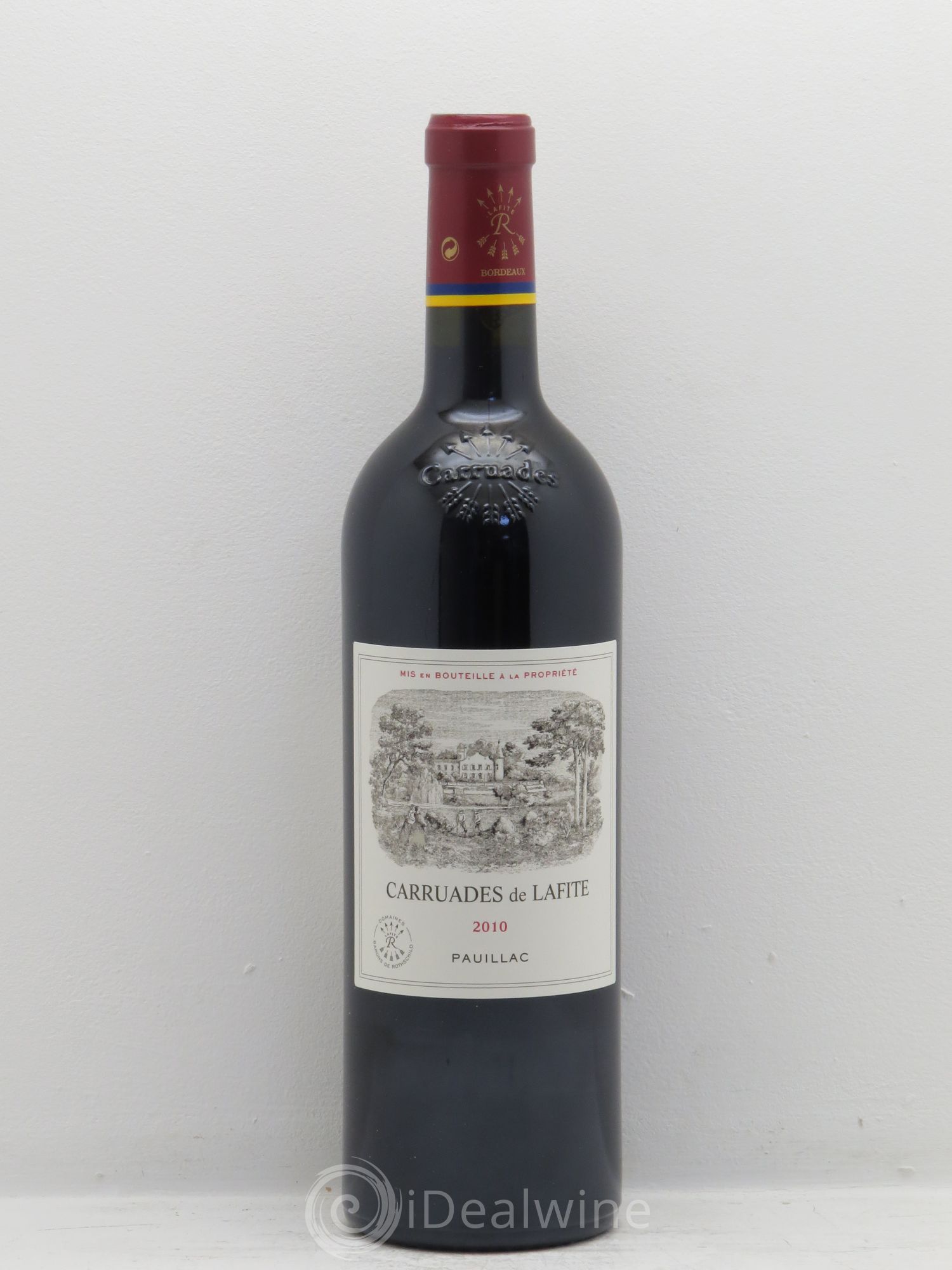 Carruades de Lafite Rothschild Second Vin 2010 - Lot de 6 bouteilles - 0