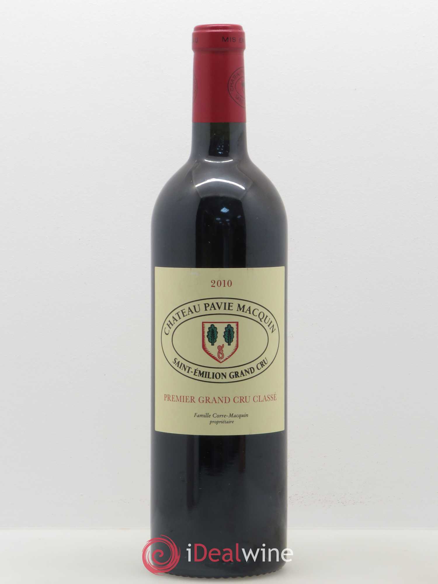 Château Pavie Macquin 1er Grand Cru Classé B 2010 - Lot de 1 bouteille - 0