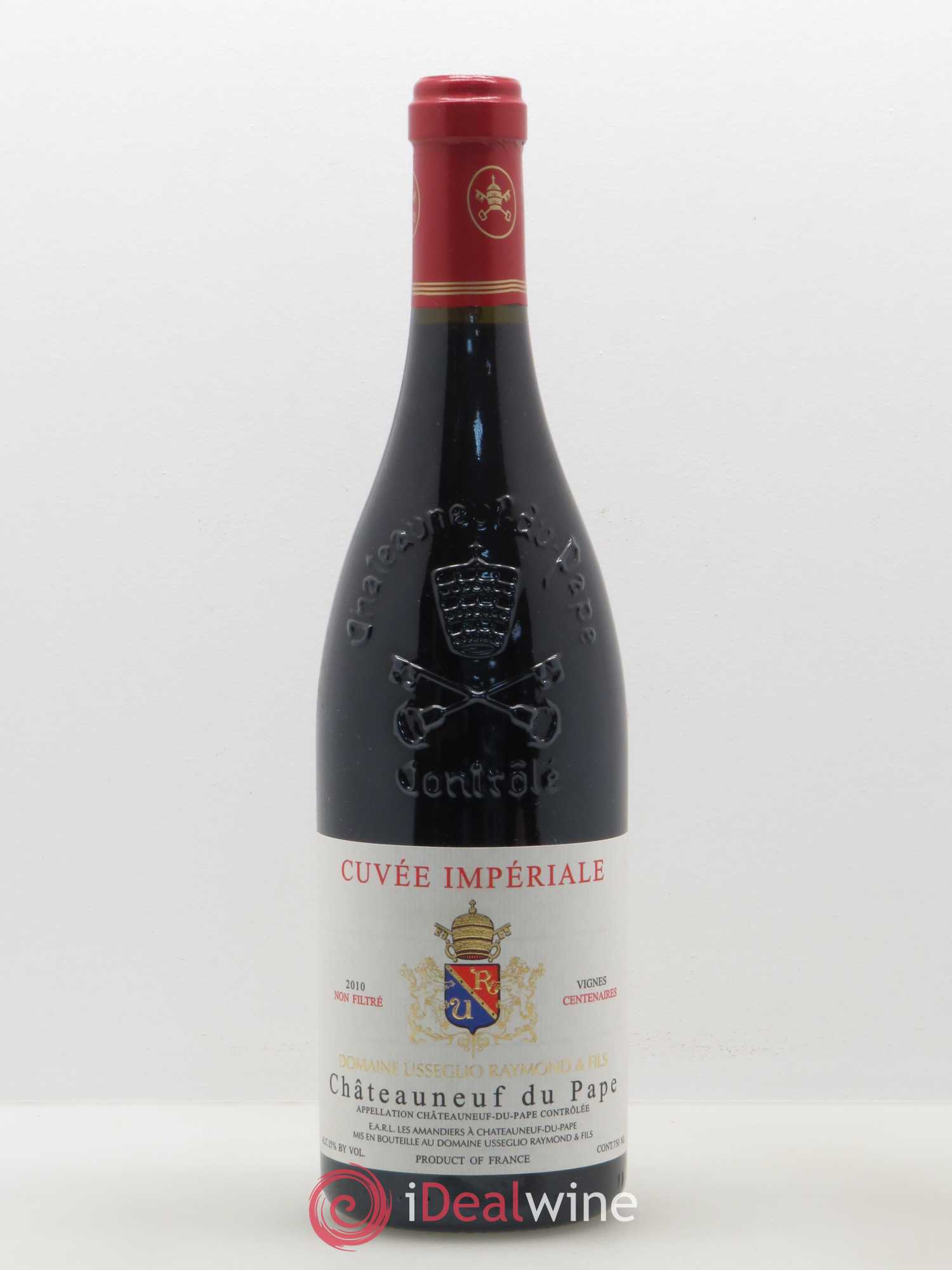 Châteauneuf-du-Pape Cuvée Impériale Raymond Usseglio & Fils (Domaine) (sans prix de réserve) 2010 - Lot de 1 bouteille - 0