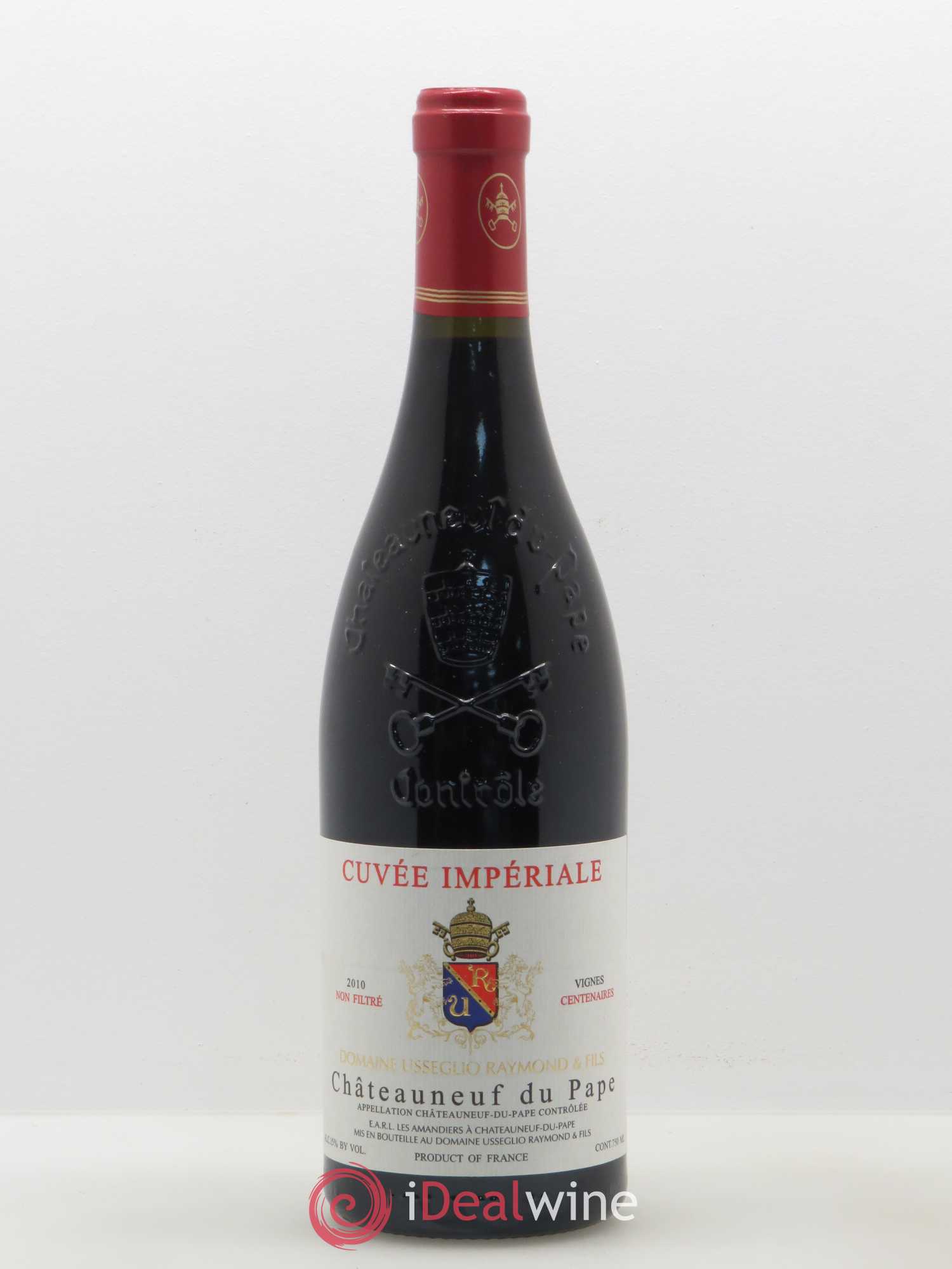 Châteauneuf-du-Pape Cuvée Impériale Raymond Usseglio & Fils (Domaine) 2010 - Lot de 1 bouteille - 0