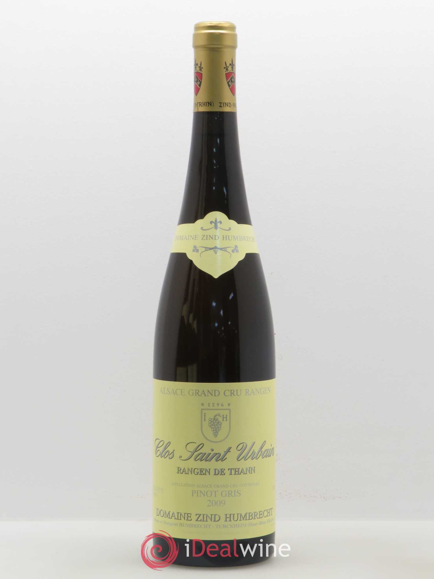 Alsace Pinot Gris Grand Cru Rangen de Thann Clos Saint-Urbain Zind-Humbrecht (Domaine) Clos Saint Urbain 2009 - Posten von 1 Flasche - 0