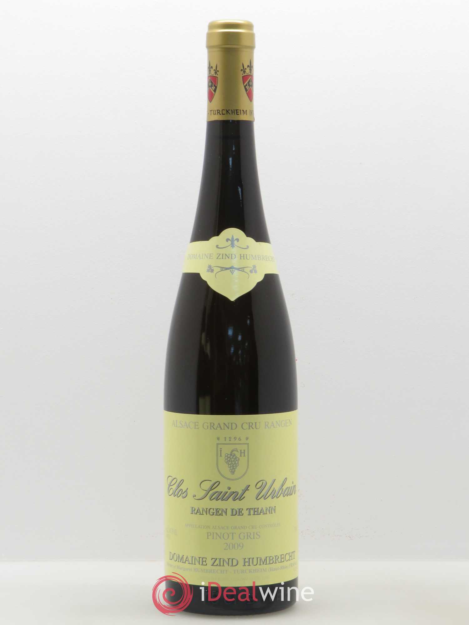 Alsace Pinot Gris Grand Cru Rangen de Thann Clos Saint-Urbain Zind-Humbrecht (Domaine) Clos Saint Urbain 2009 - Posten von 1 Flasche - 0