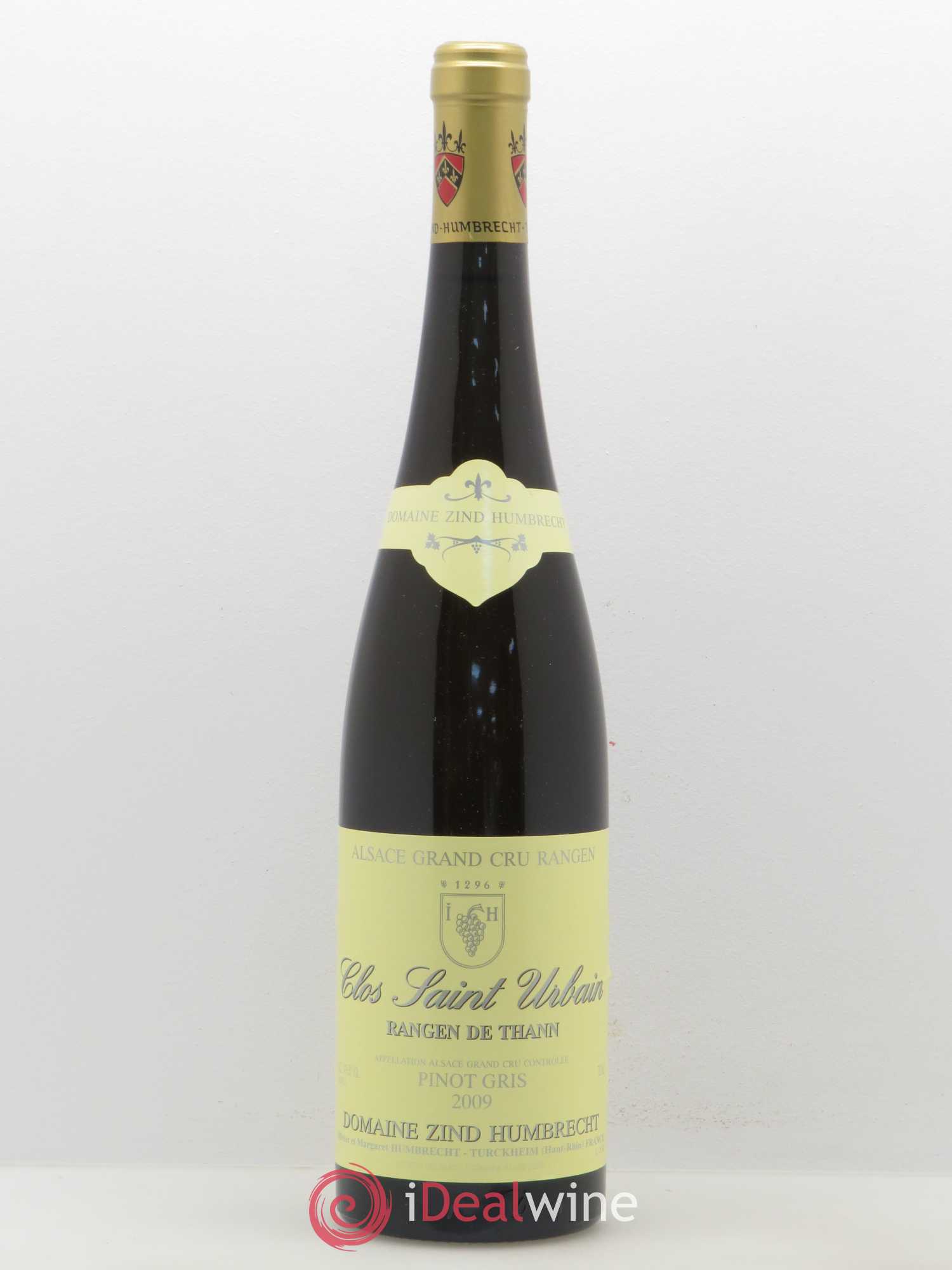 Alsace Pinot Gris Grand Cru Rangen de Thann Clos Saint-Urbain Zind-Humbrecht (Domaine) Clos Saint Urbain 2009 - Posten von 1 Flasche - 0