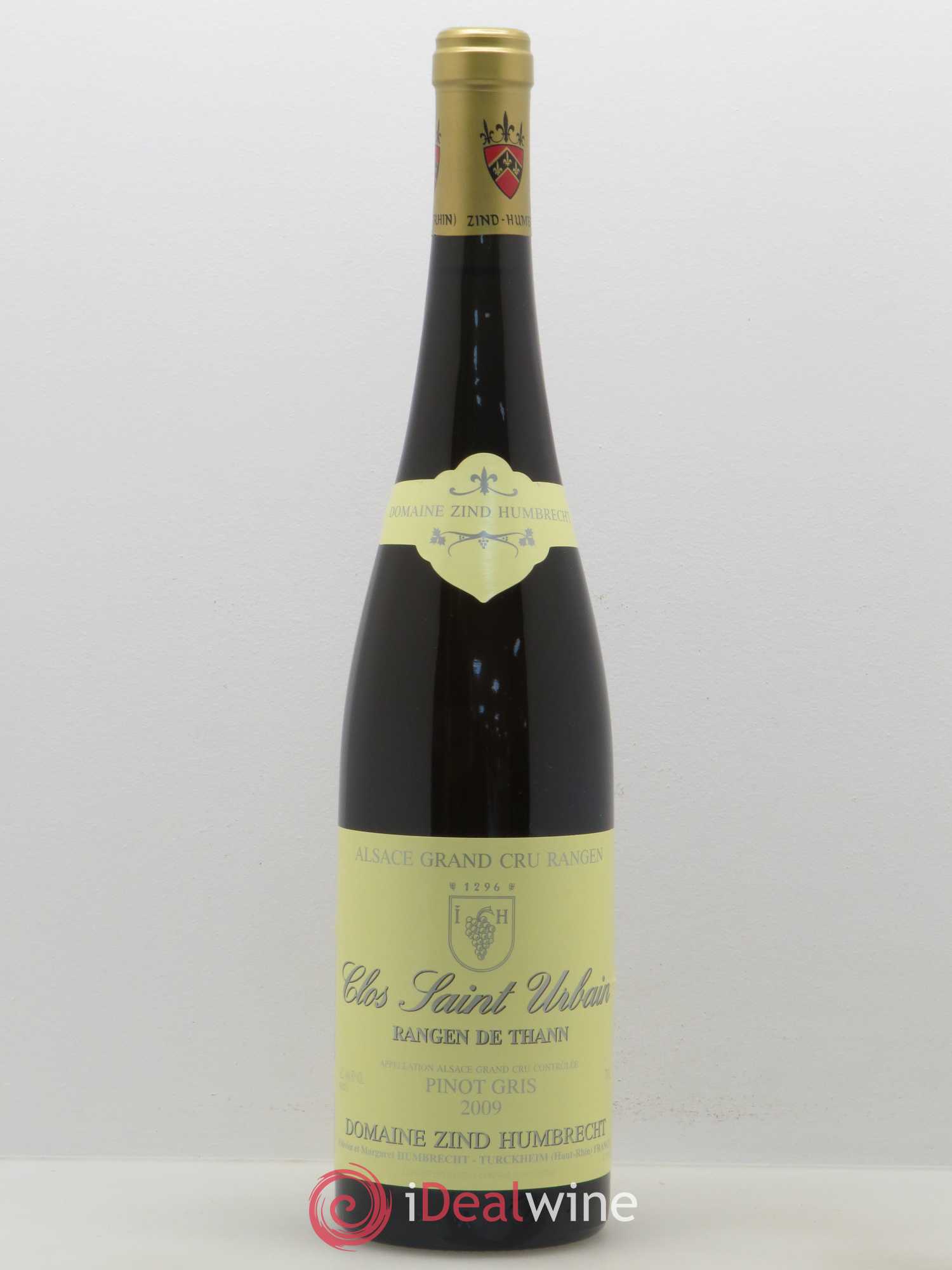 Alsace Pinot Gris Grand Cru Rangen de Thann Clos Saint-Urbain Zind-Humbrecht (Domaine) Clos Saint Urbain 2009 - Posten von 1 Flasche - 0