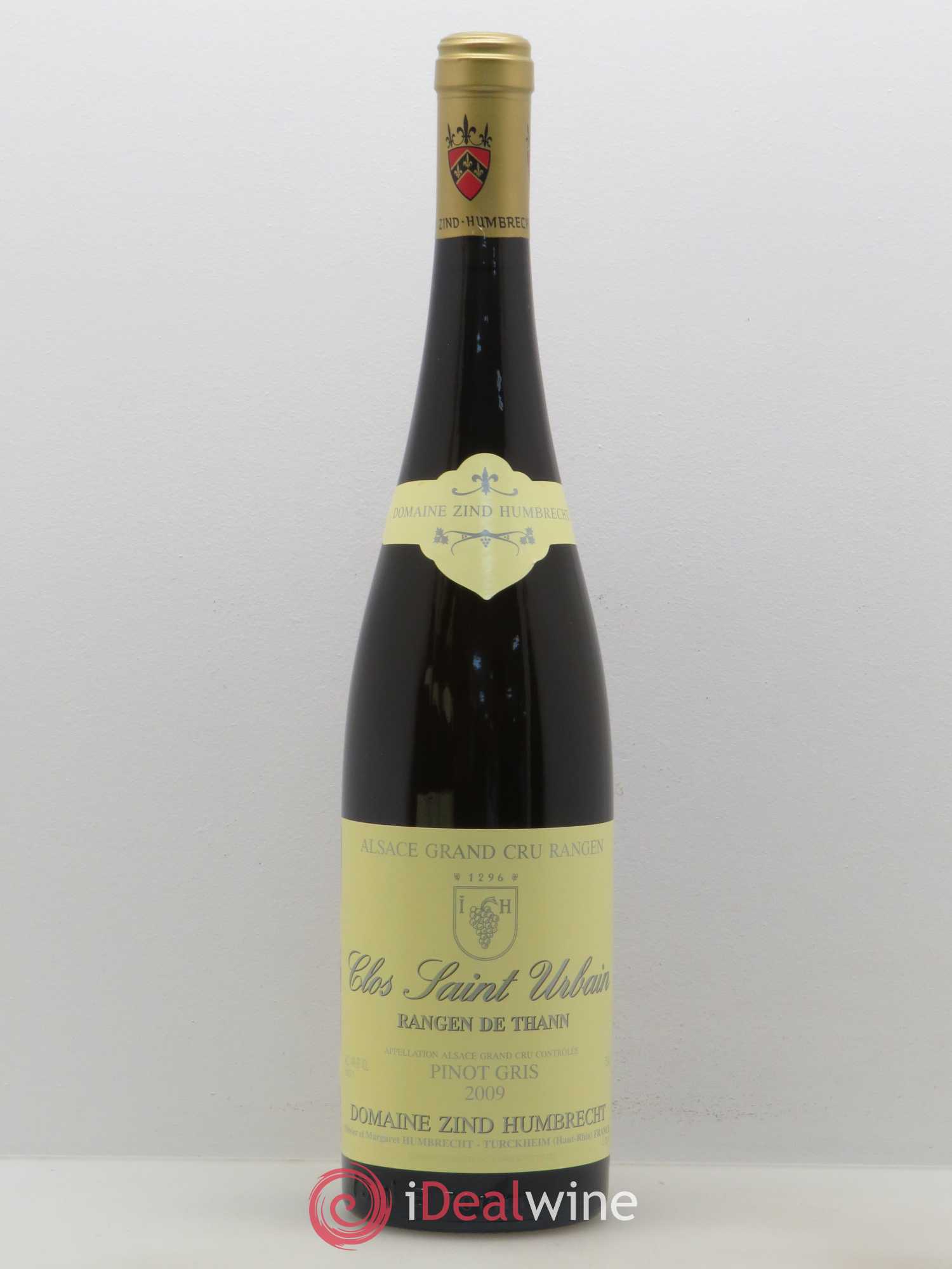Alsace Pinot Gris Grand Cru Rangen de Thann Clos Saint-Urbain Zind-Humbrecht (Domaine) Clos Saint Urbain 2009 - Posten von 1 Flasche - 0