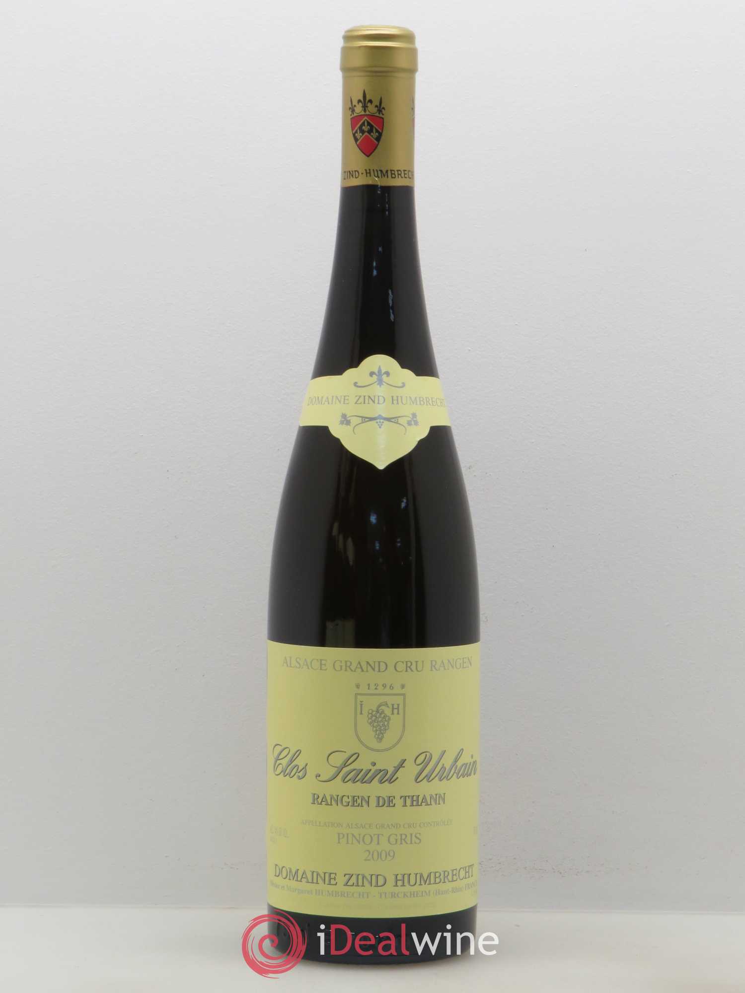 Alsace Pinot Gris Grand Cru Rangen de Thann Clos Saint-Urbain Zind-Humbrecht (Domaine) Clos Saint Urbain 2009 - Posten von 1 Flasche - 0