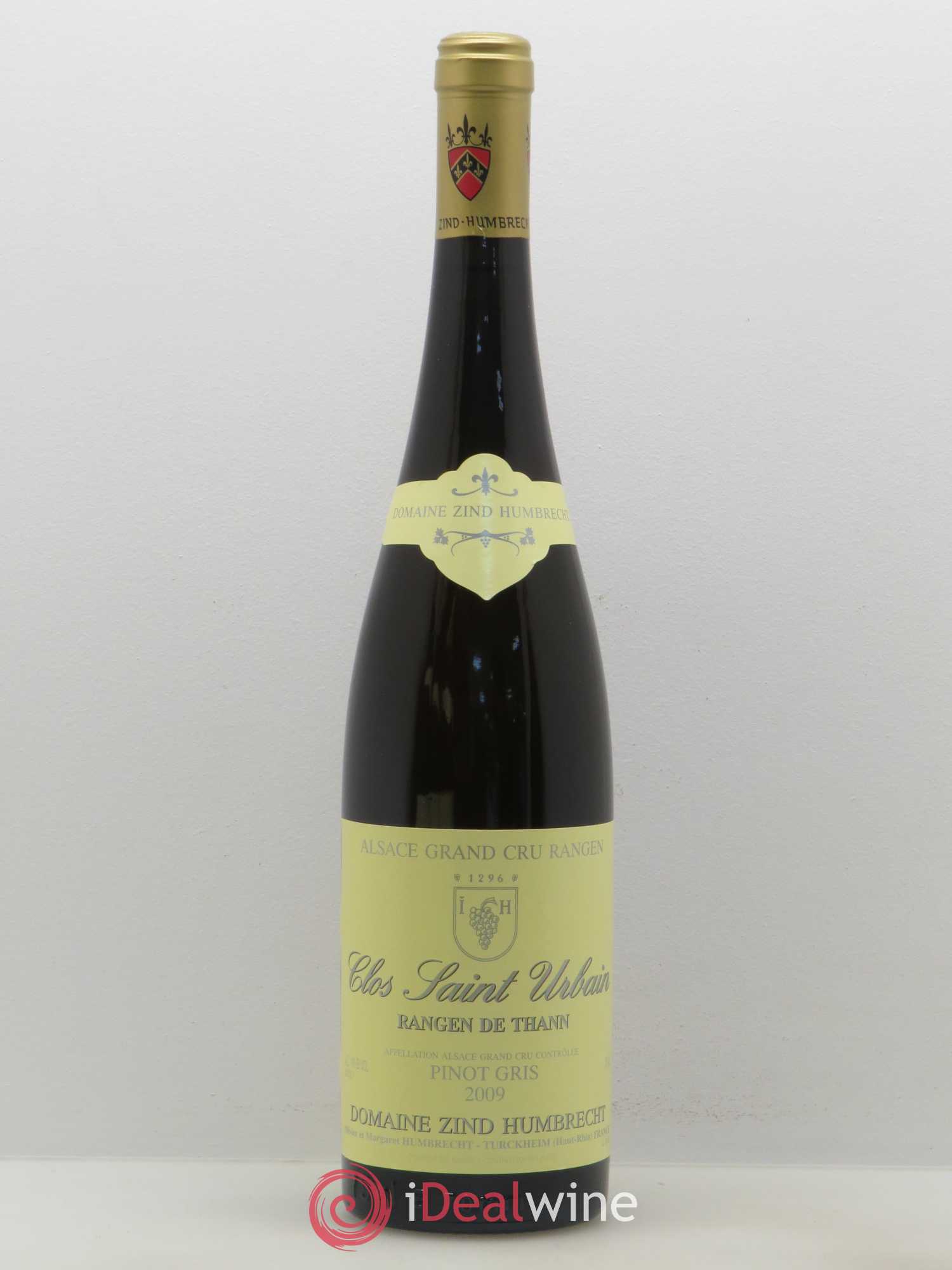Alsace Pinot Gris Grand Cru Rangen de Thann Clos Saint-Urbain Zind-Humbrecht (Domaine) Clos Saint Urbain 2009 - Posten von 1 Flasche - 0