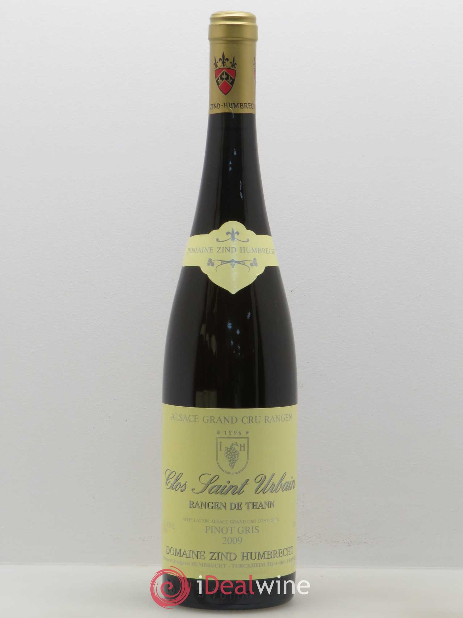 Alsace Pinot Gris Grand Cru Rangen de Thann Clos Saint-Urbain Zind-Humbrecht (Domaine) Clos Saint Urbain 2009 - Posten von 1 Flasche - 0
