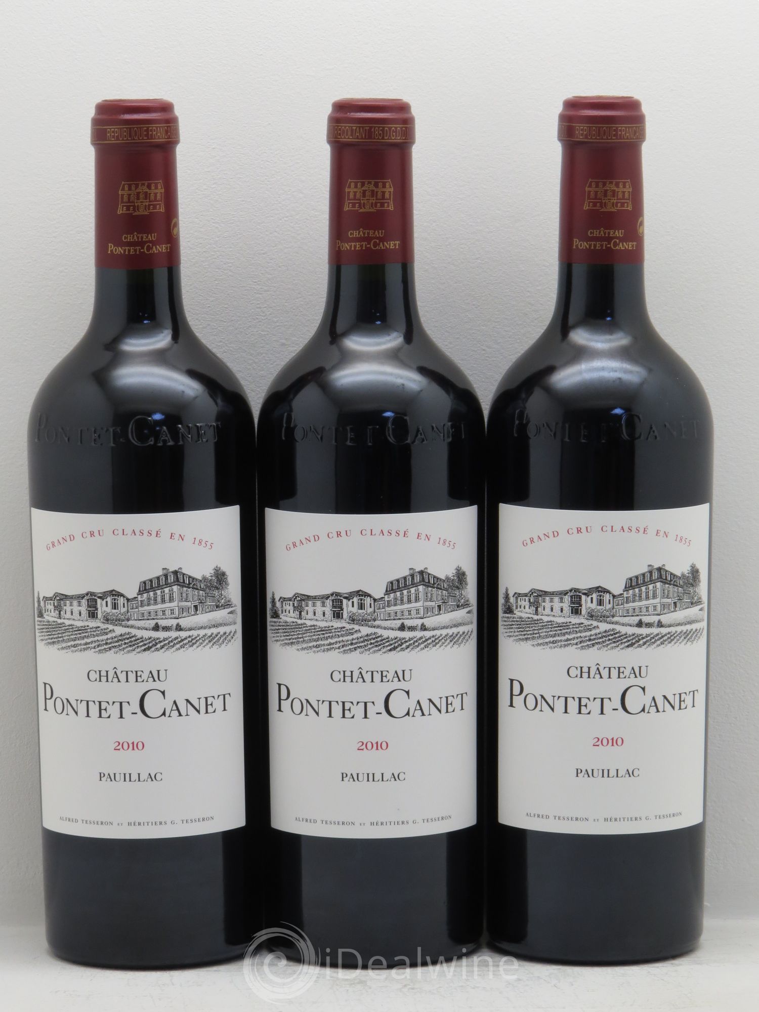 Château Pontet Canet 5ème Grand Cru Classé 2010 - Lot de 6 bouteilles - 2
