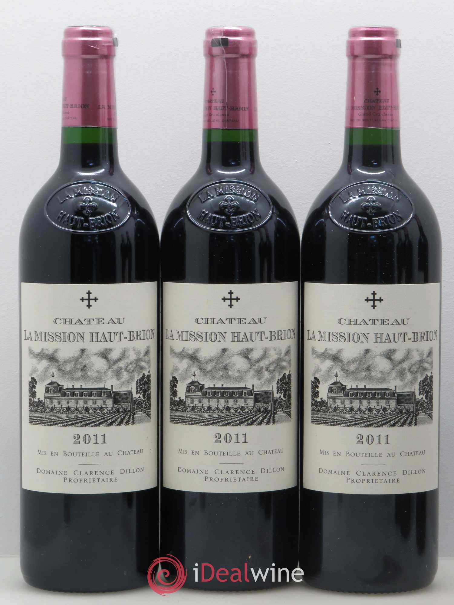 Château la Mission Haut-Brion Cru Classé de Graves 2011 - Lot de 6 bouteilles - 1