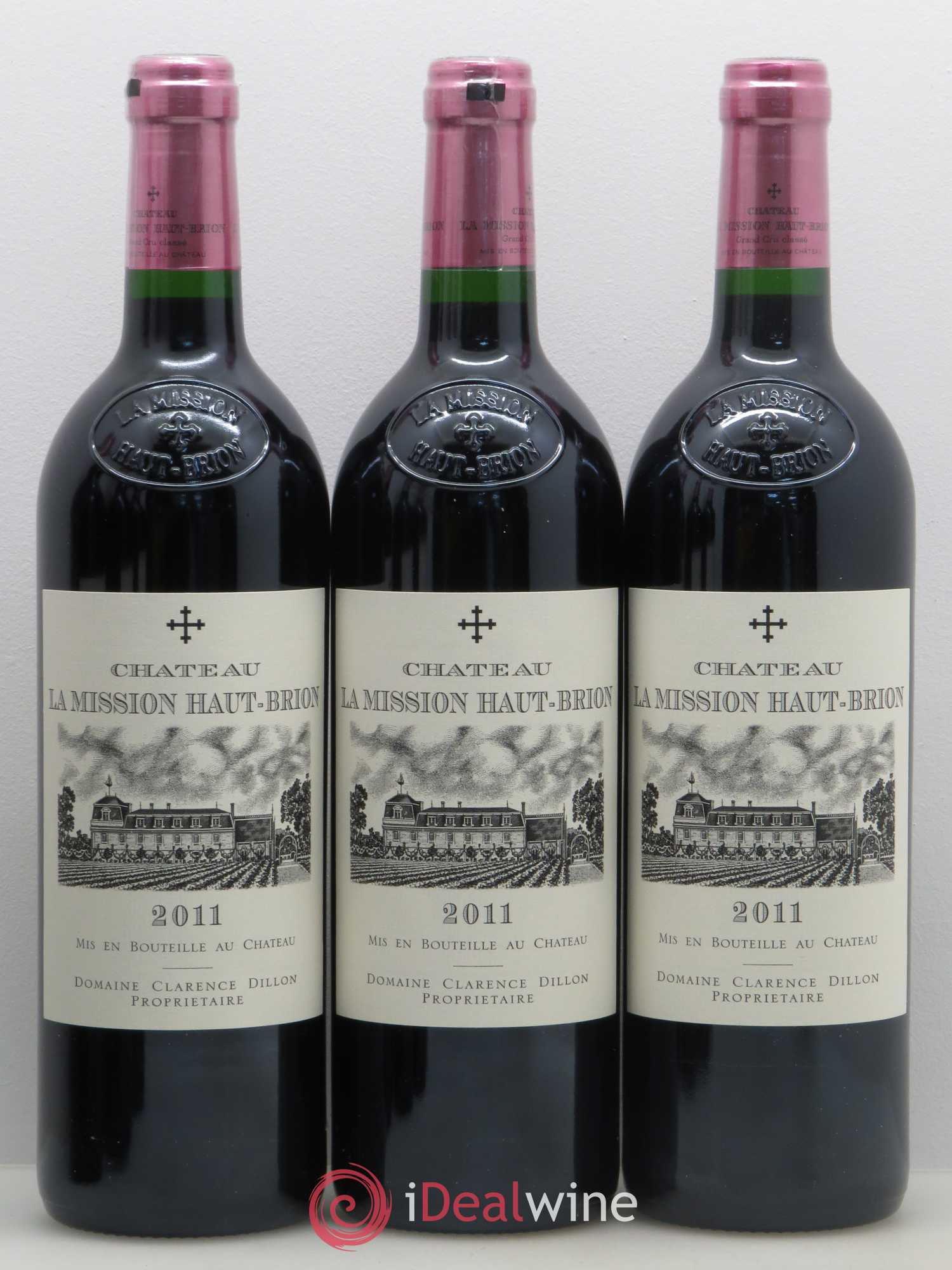 Château la Mission Haut-Brion Cru Classé de Graves 2011 - Lot de 6 bouteilles - 3