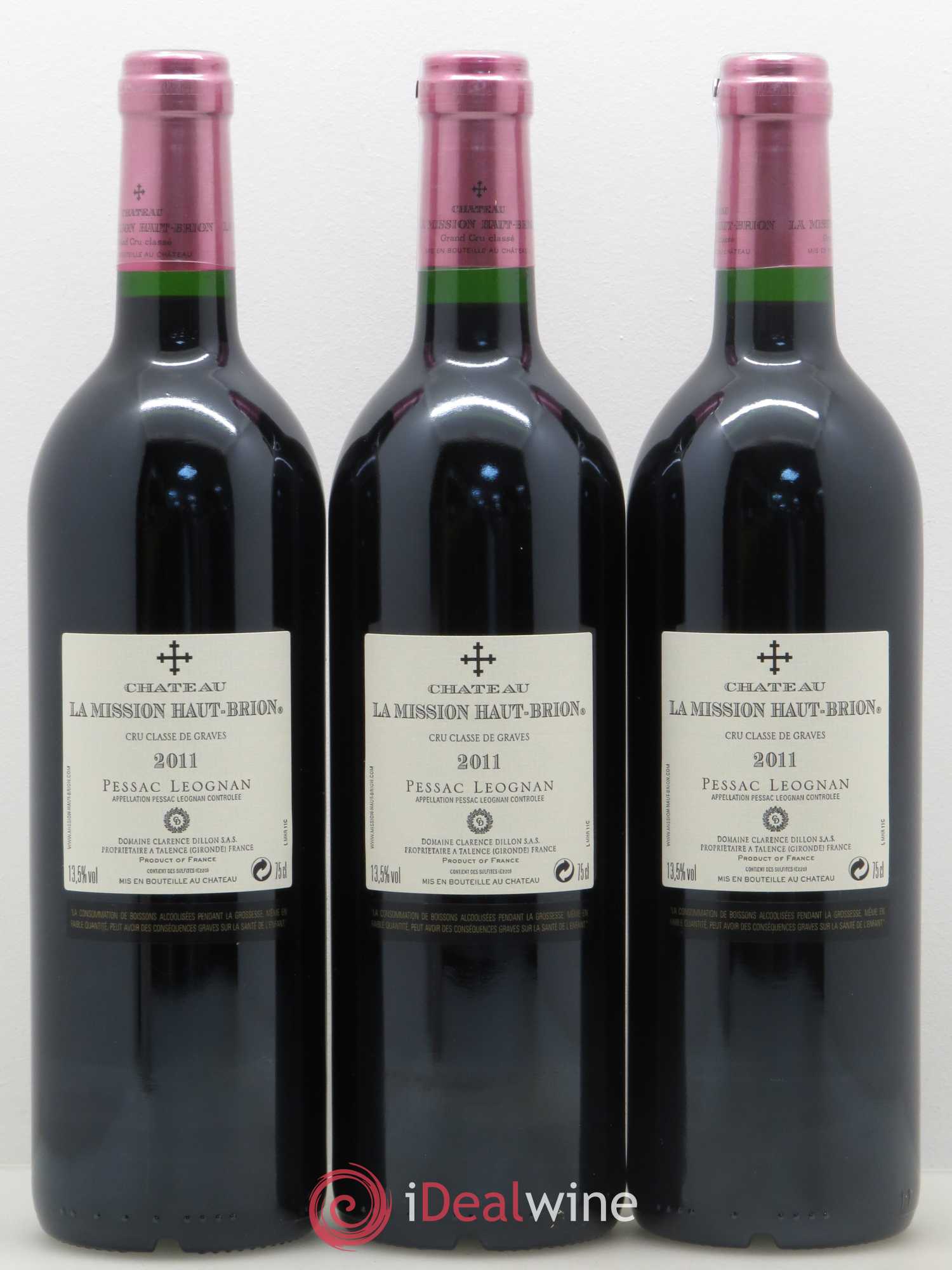 Château la Mission Haut-Brion Cru Classé de Graves 2011 - Lot de 6 bouteilles - 4