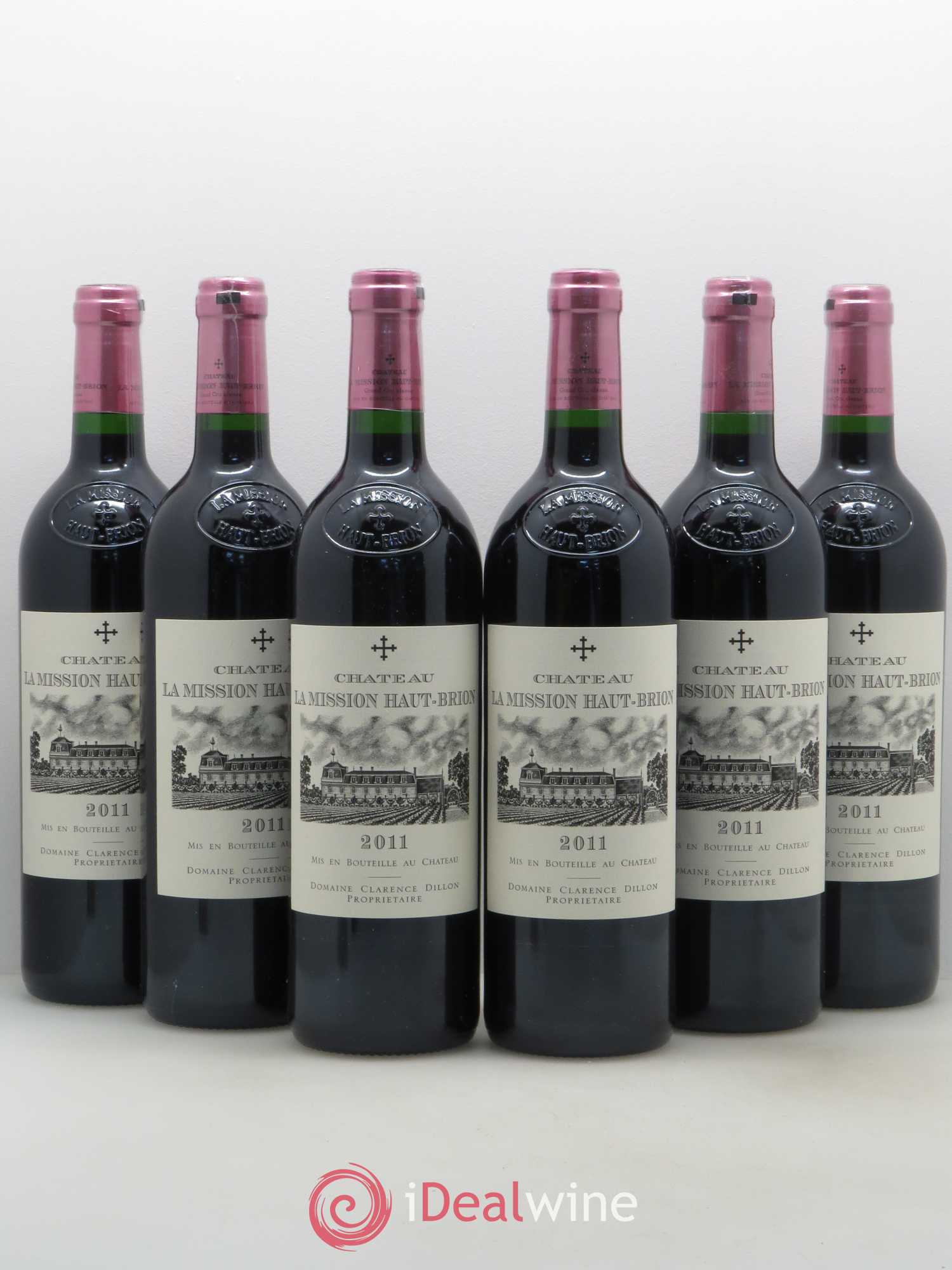 Château la Mission Haut-Brion Cru Classé de Graves 2011 - Lot de 6 bouteilles - 0