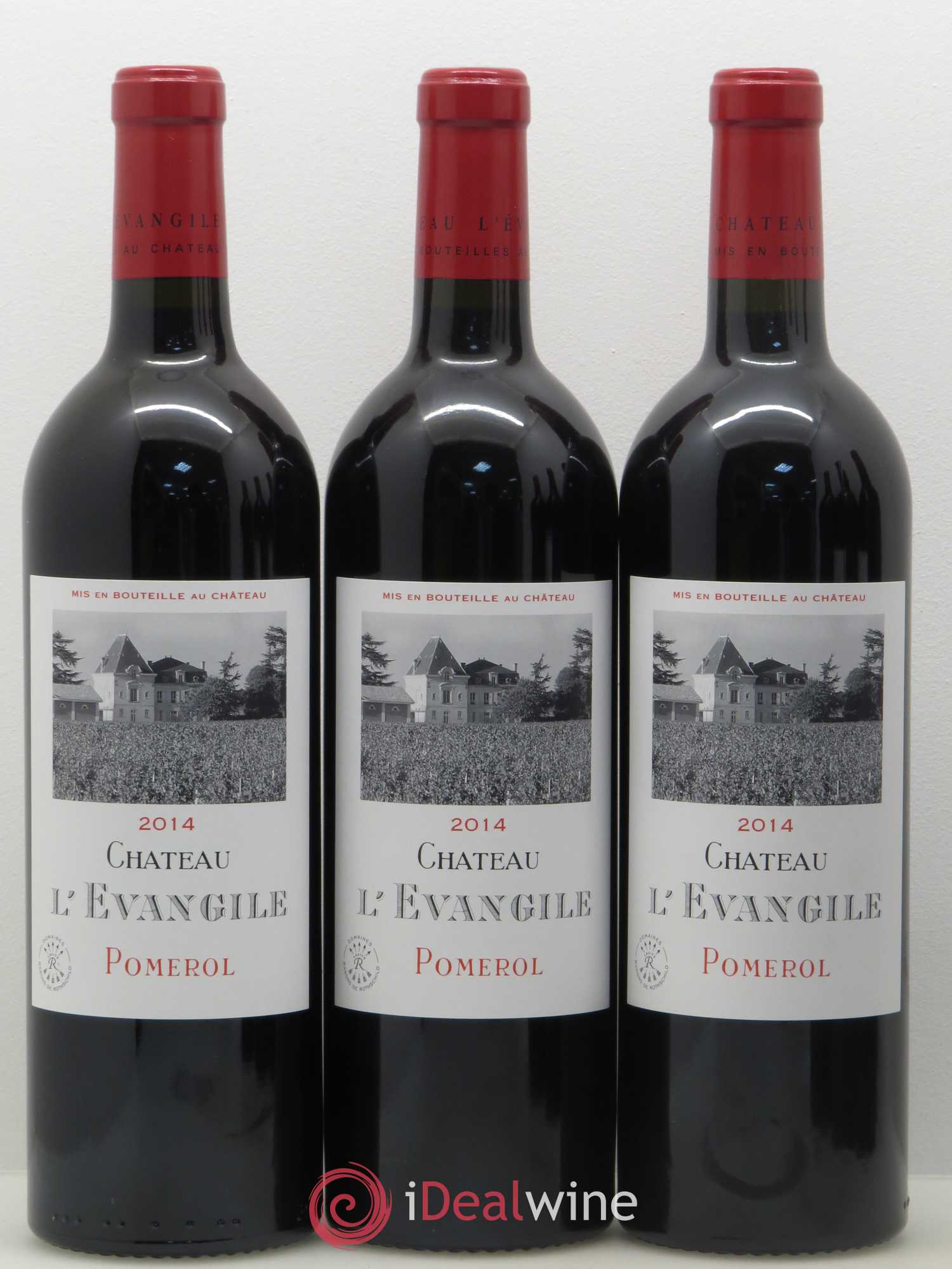 Château l' Évangile 2014 - Lot de 6 bouteilles - 1