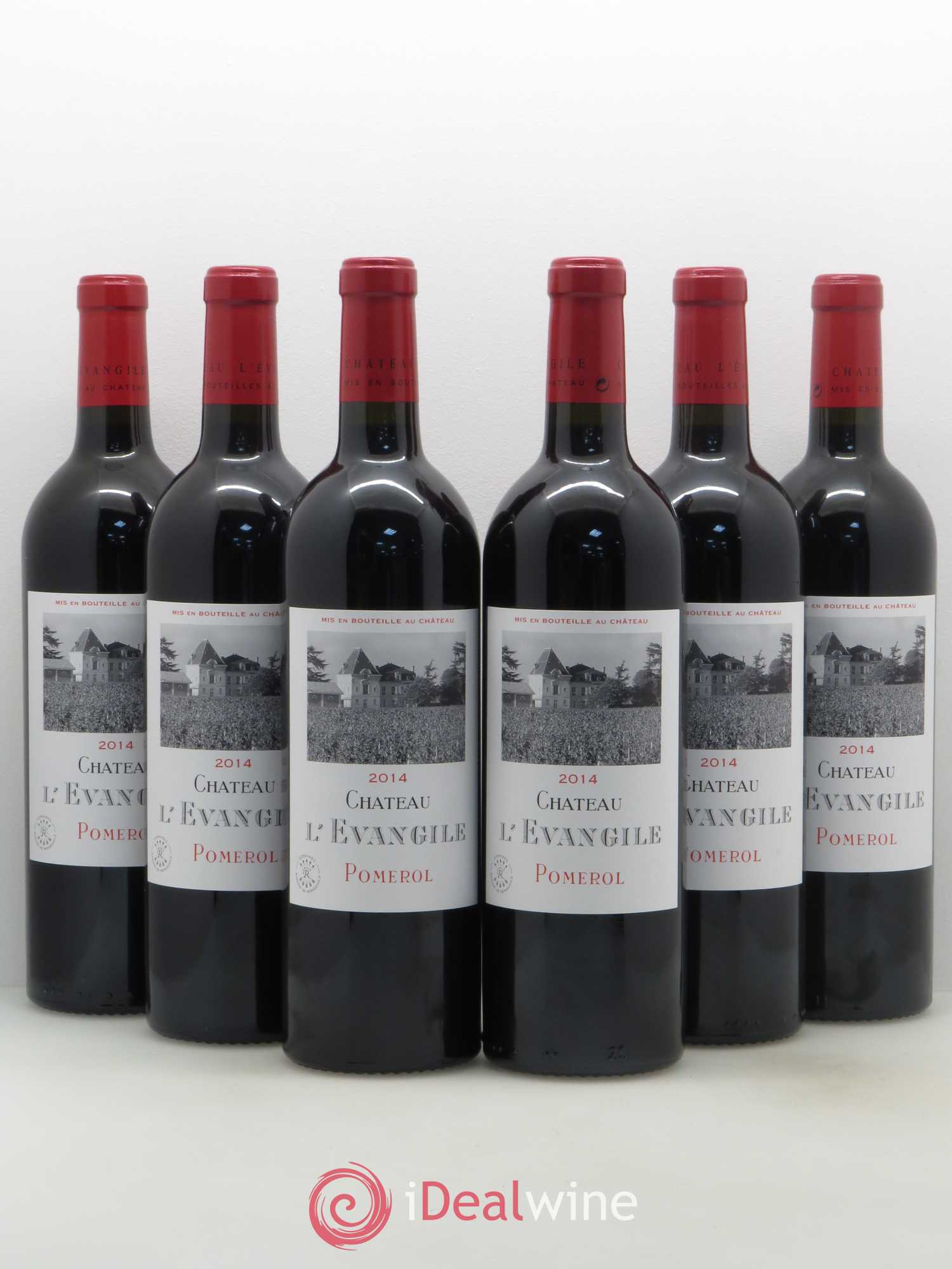 Château l' Évangile 2014 - Lot de 6 bouteilles - 0
