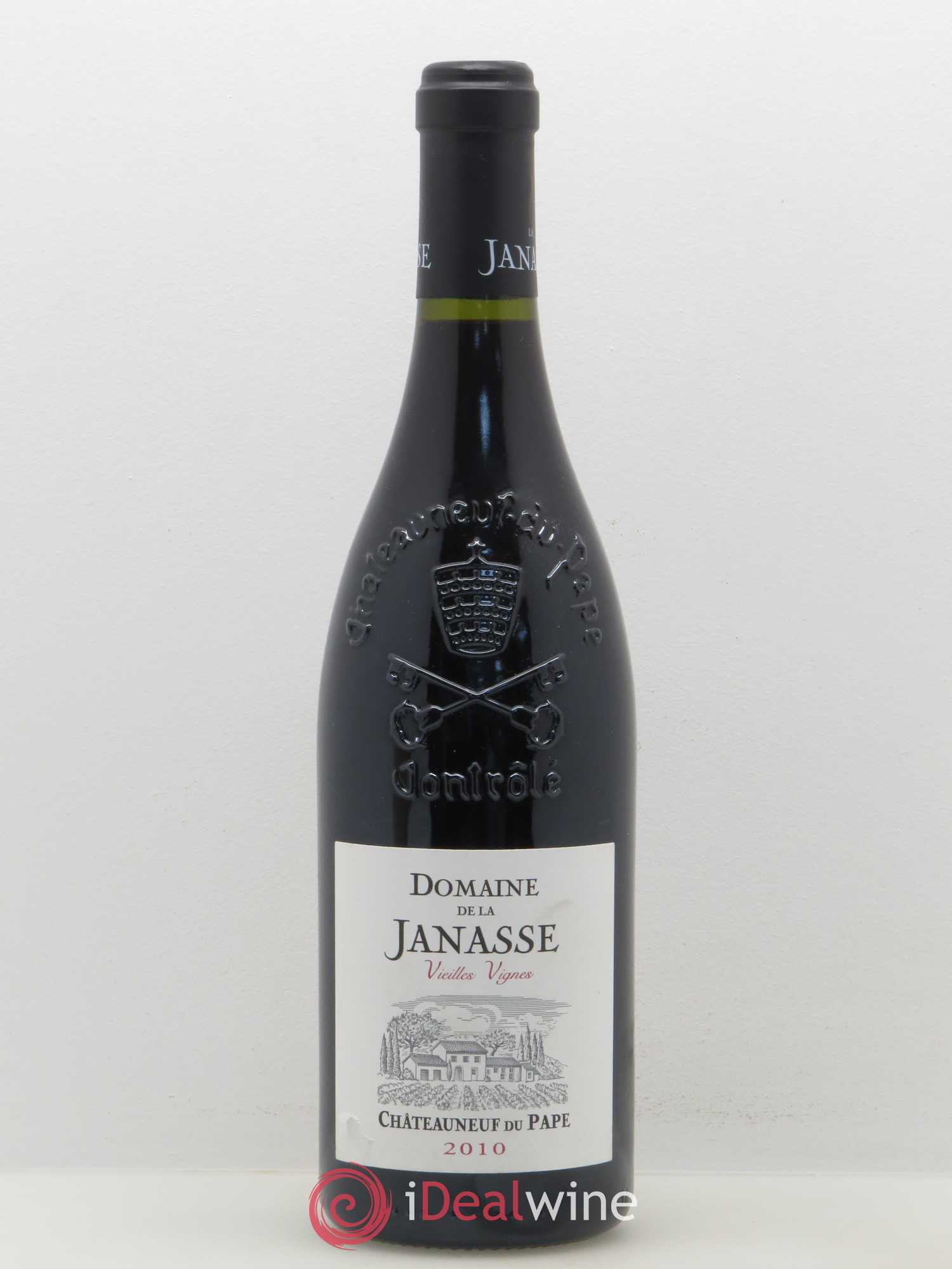 Châteauneuf-du-Pape Cuvée Vieilles Vignes La Janasse (Domaine de) 2010 - Lot de 1 bouteille - 0