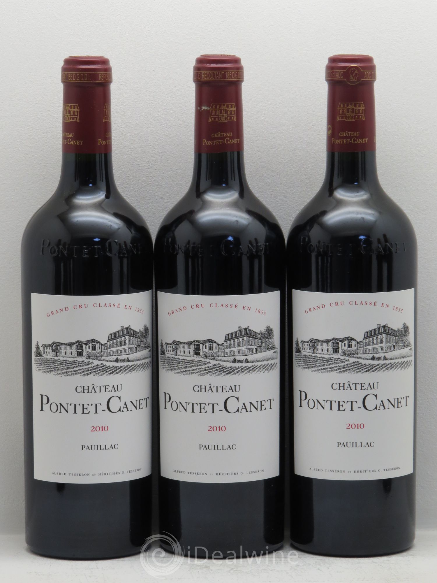 Château Pontet Canet 5ème Grand Cru Classé 2010 - Lot de 12 bouteilles - 2