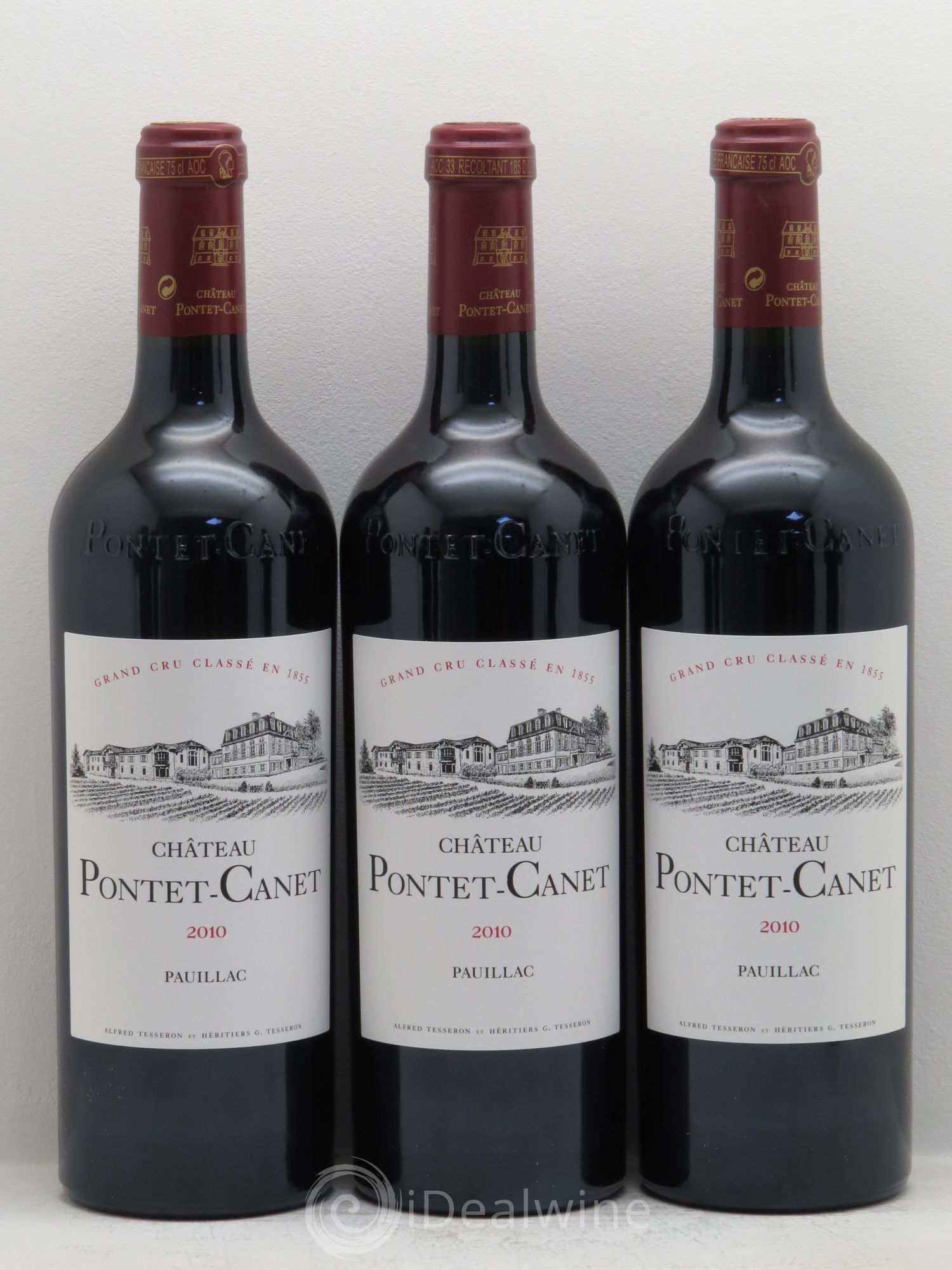 Château Pontet Canet 5ème Grand Cru Classé 2010 - Lot de 12 bouteilles - 3