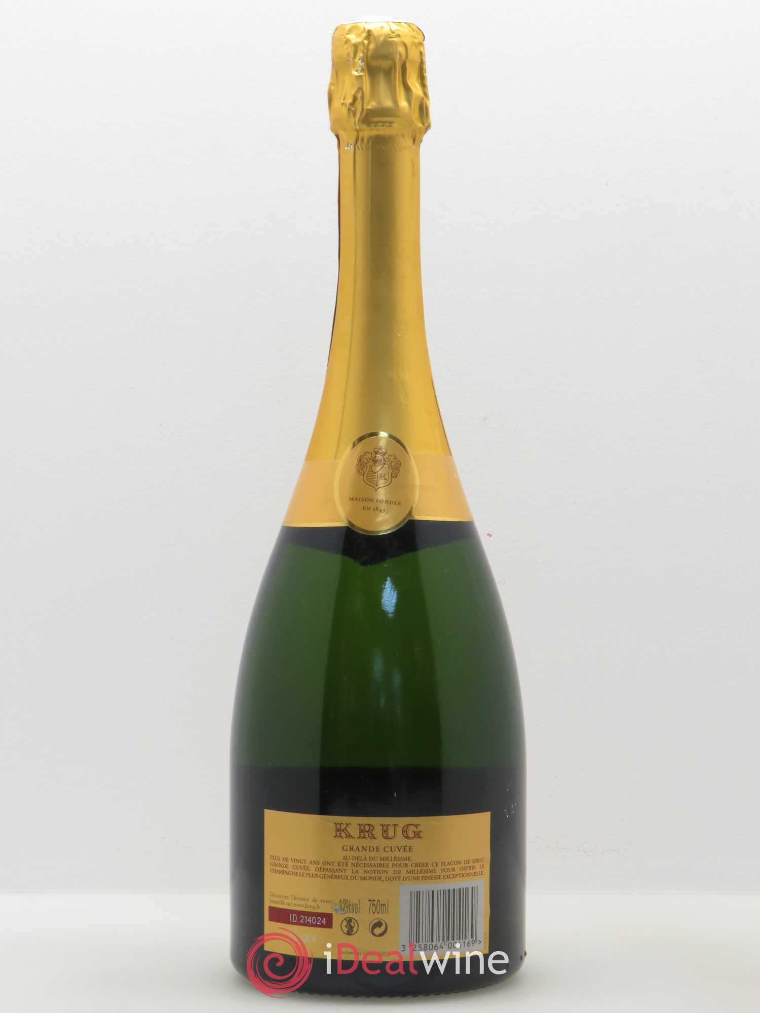 Grande Cuvée Brut Krug - Lot de 1 bouteille - 1