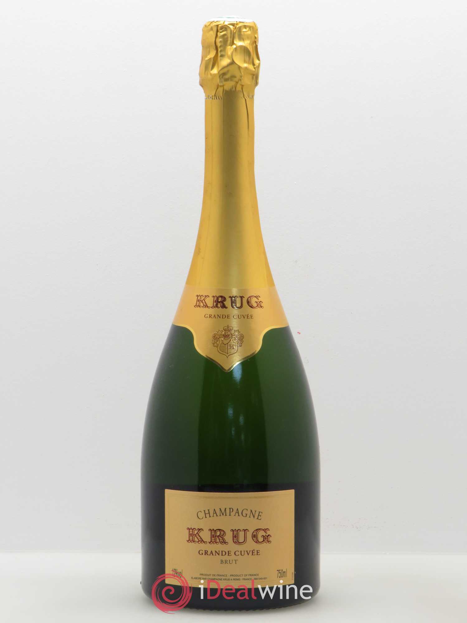 Grande Cuvée Brut Krug - Lot de 1 bouteille - 0