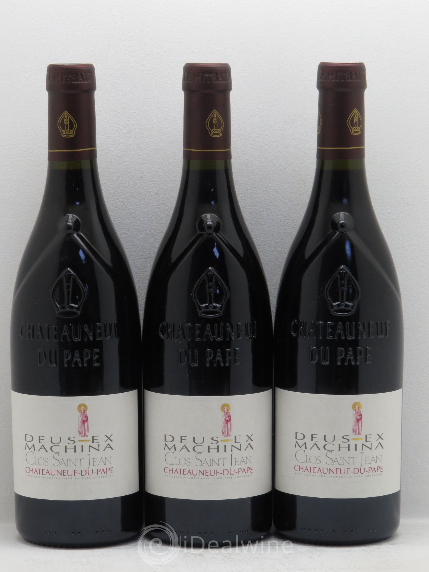 Châteauneuf-du-Pape Clos Saint-Jean Deus Ex Machina Pascal et Vincent Maurel 2010 - Lotto di 6 bottiglie - 2