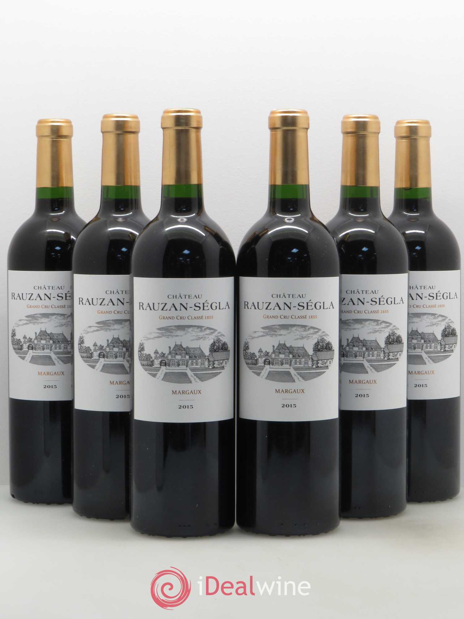 Château Rauzan Ségla Grand Cru Classé 2015 - Lot de 6 bouteilles - 0